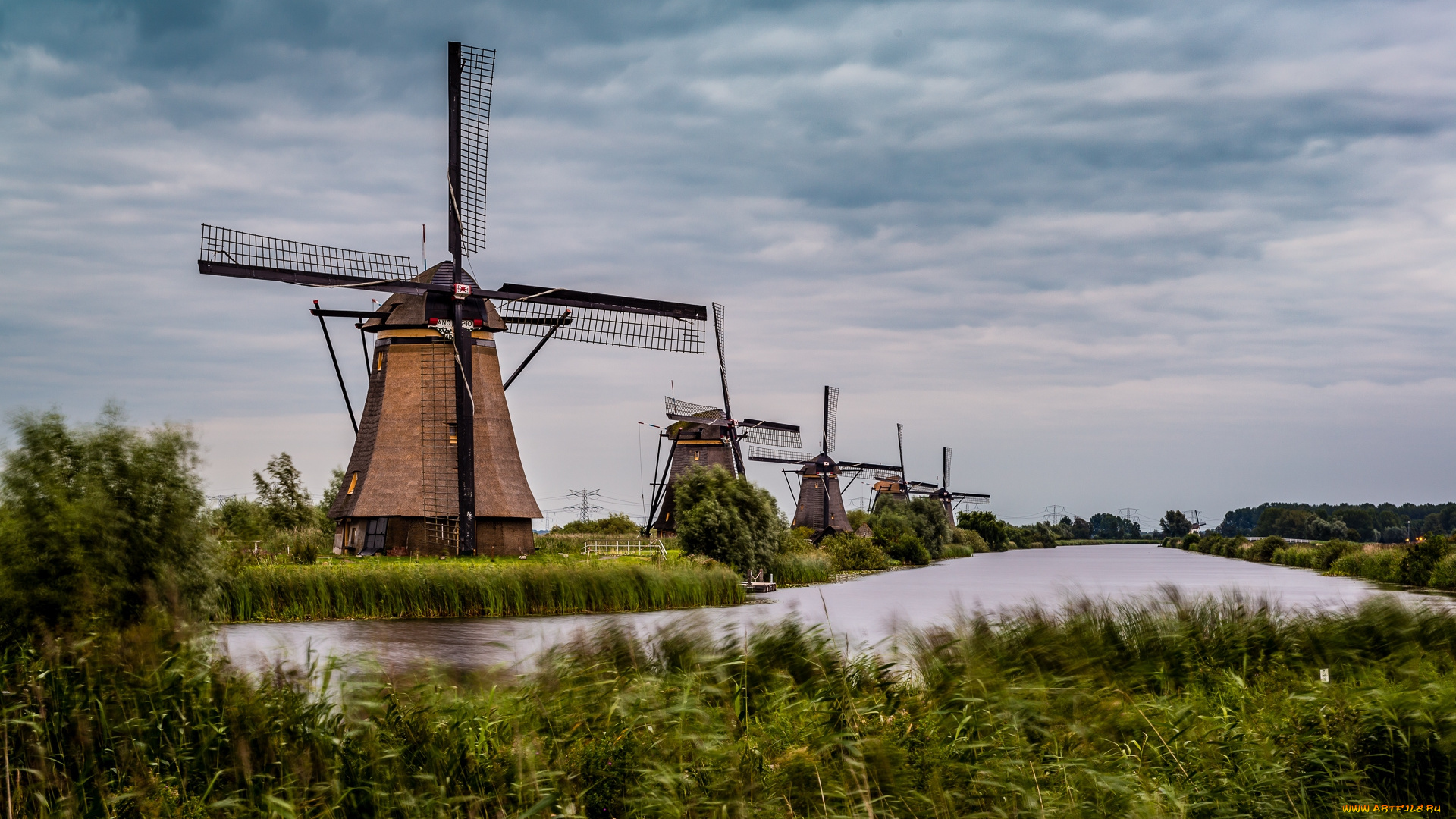 разное, мельницы, ветряки