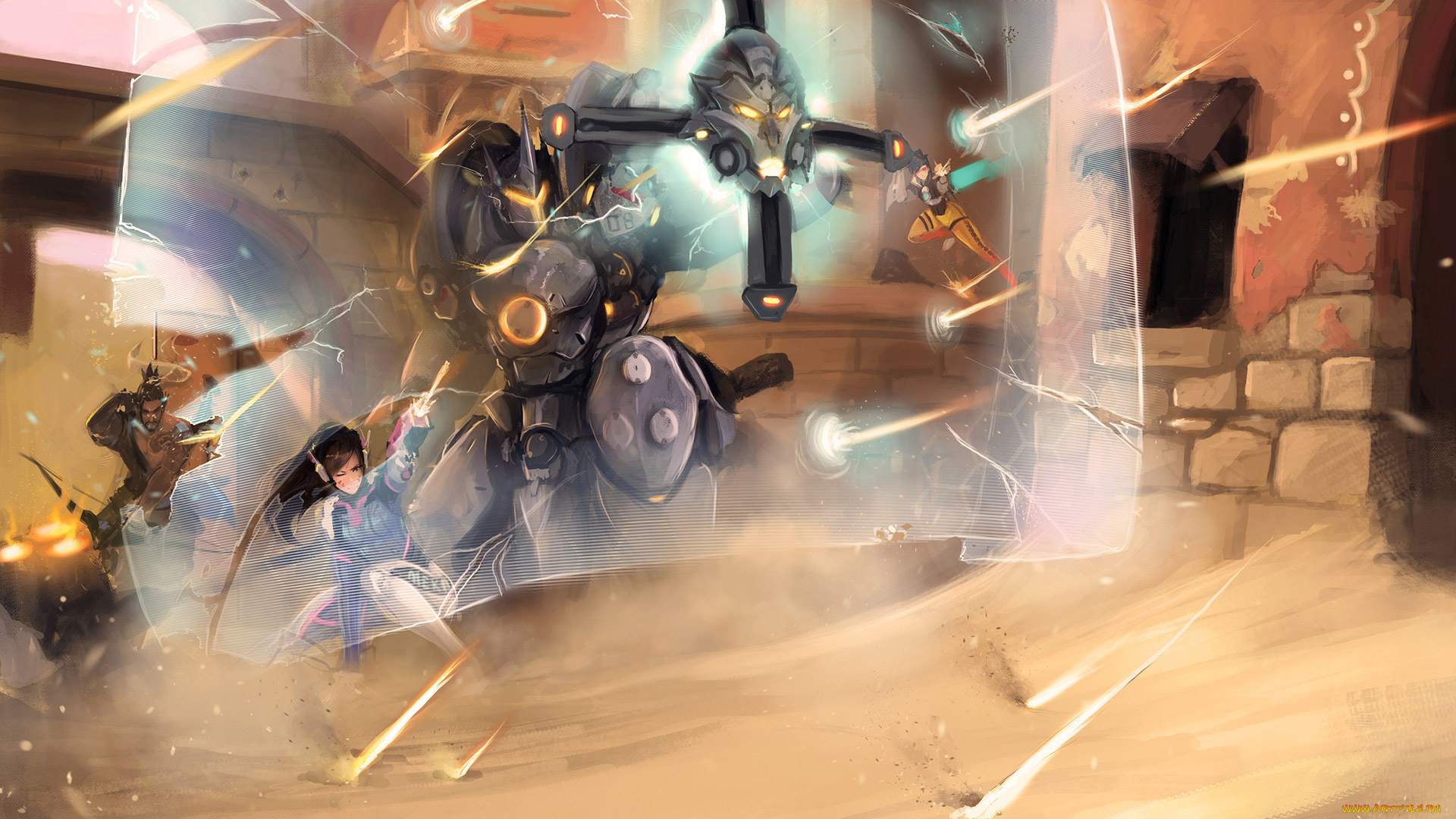 видео, игры, overwatch, персонаж