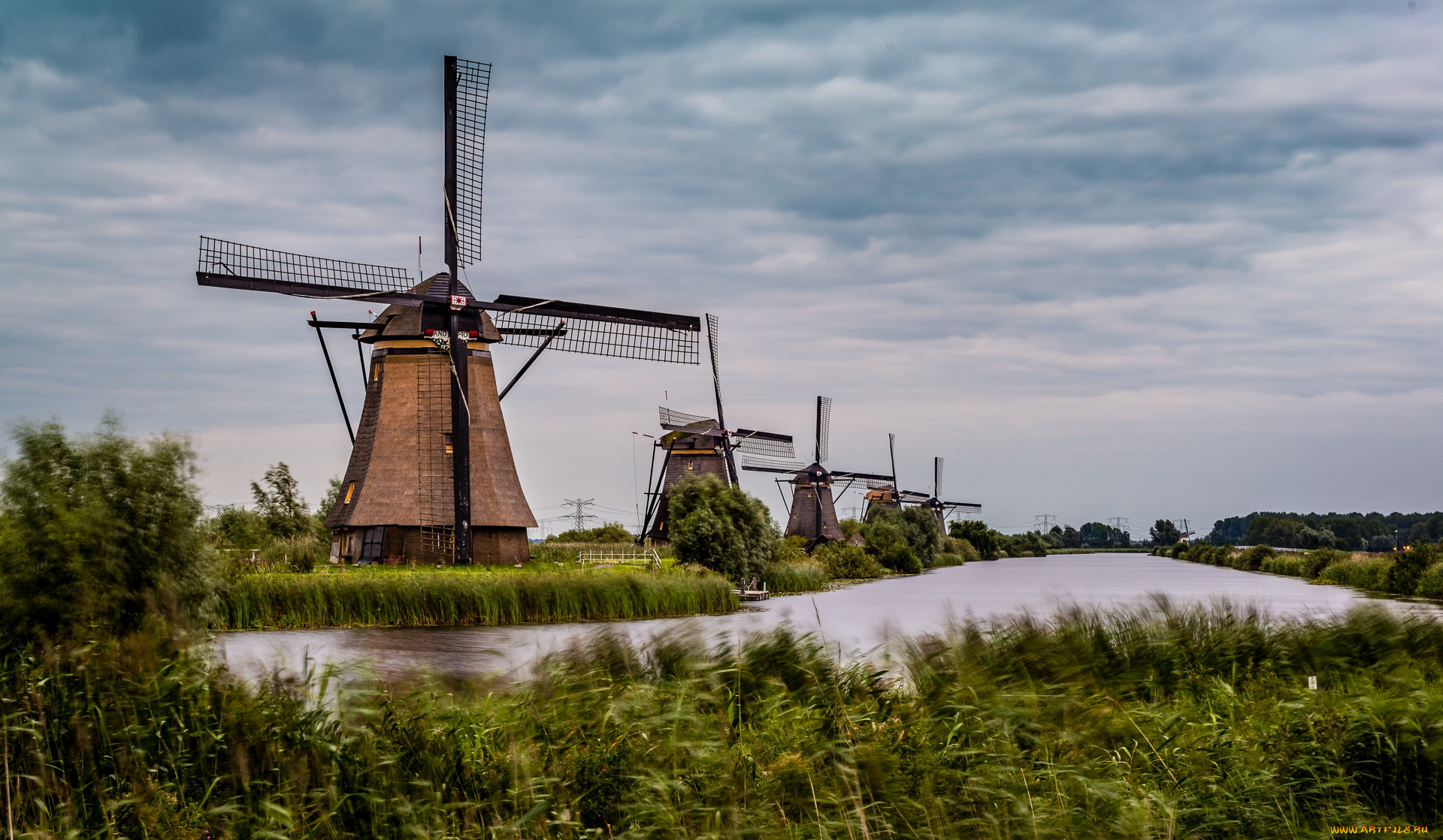 разное, мельницы, ветряки