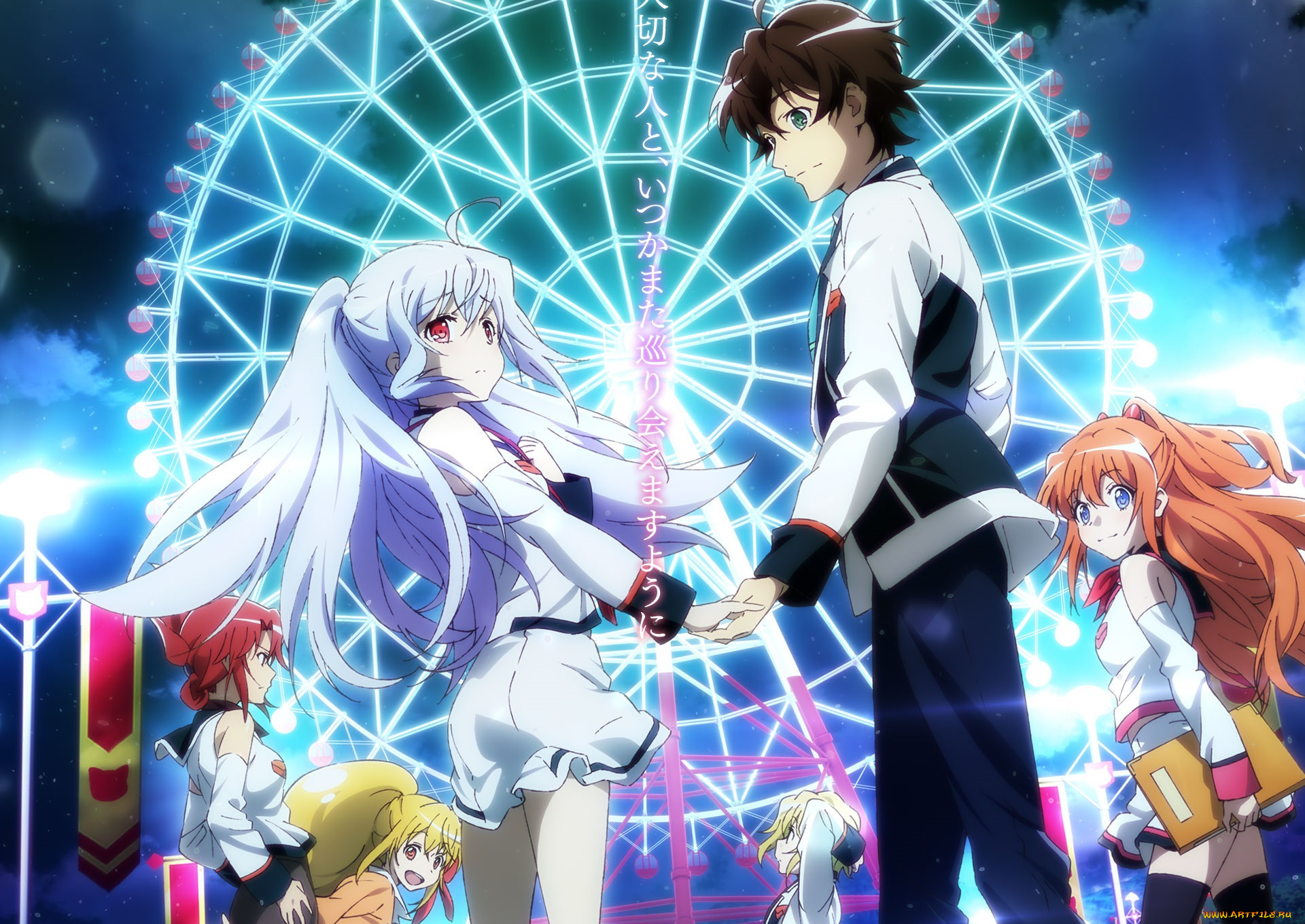 аниме, plastic, memories, романтика