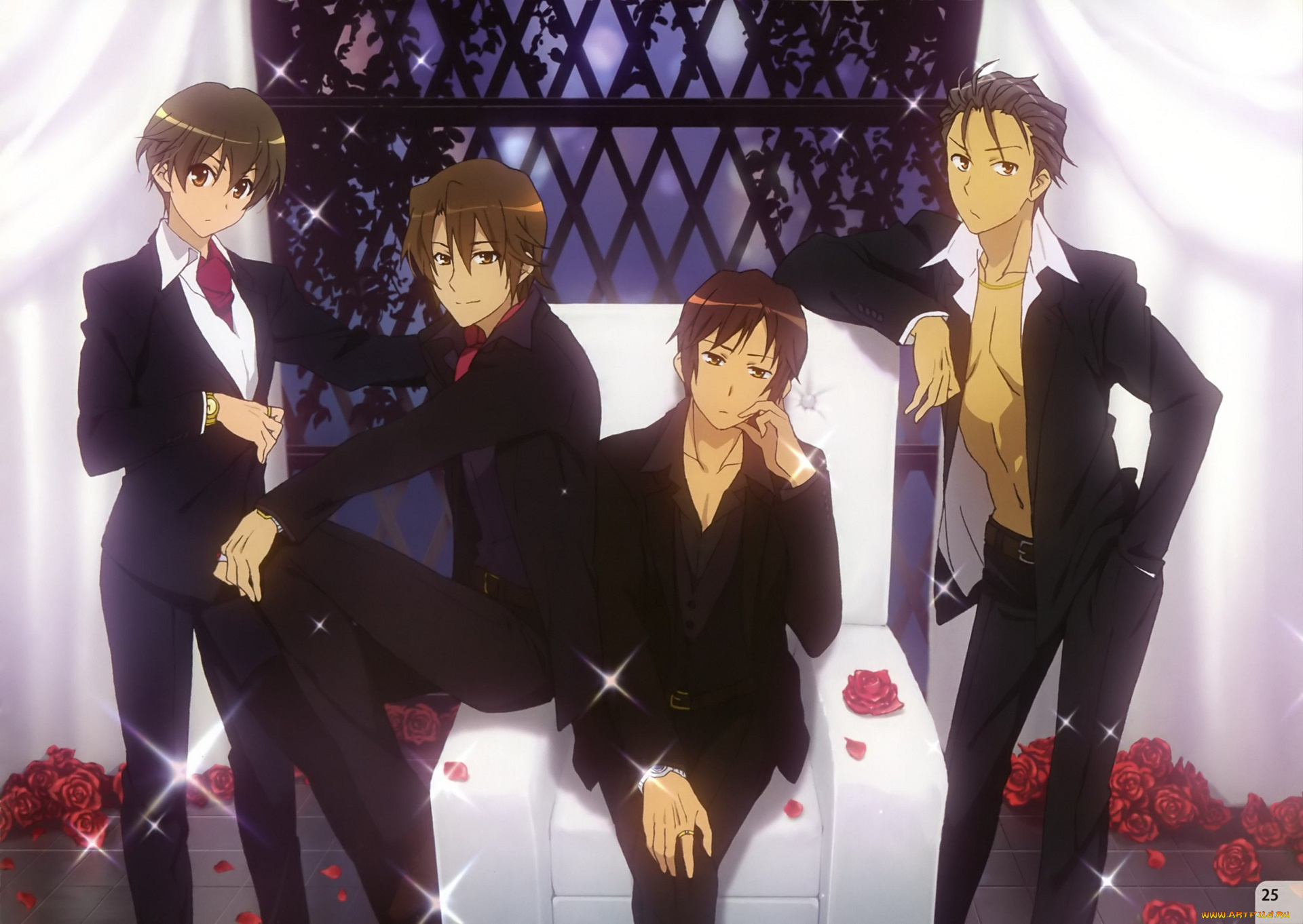 аниме, the, melancholy, of, haruhi, suzumiya, suzumiya, haruhi, no, yuuutsu, парни