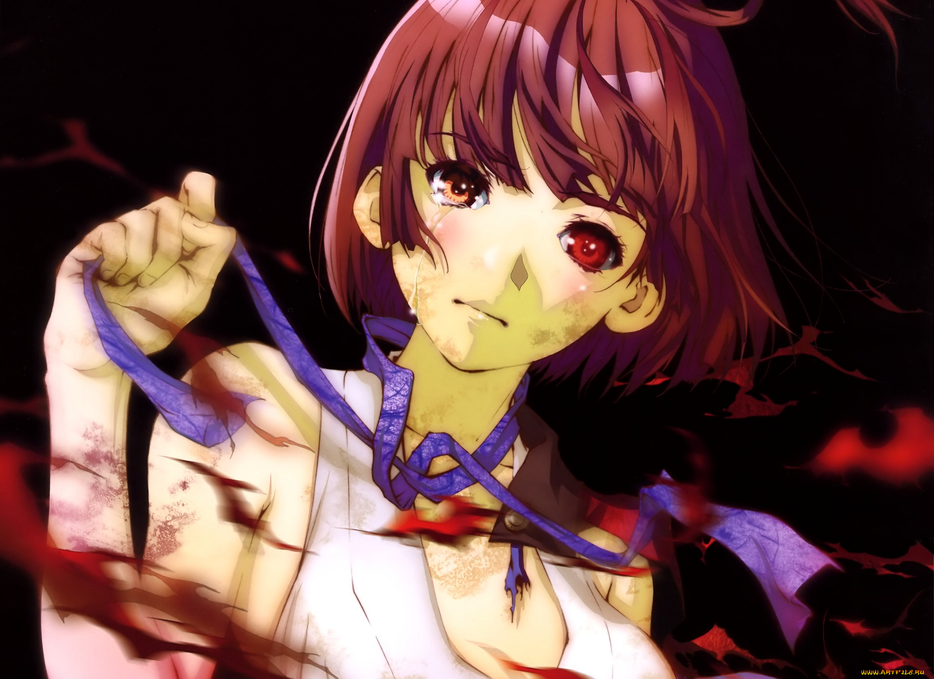 аниме, koutetsujou, no, kabaneri, девушка