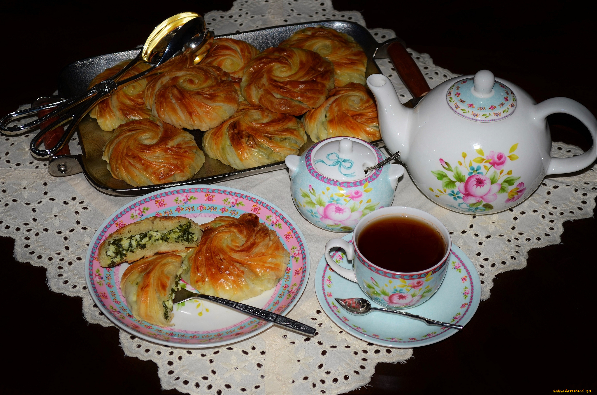 еда, натюрморт, чаепитие