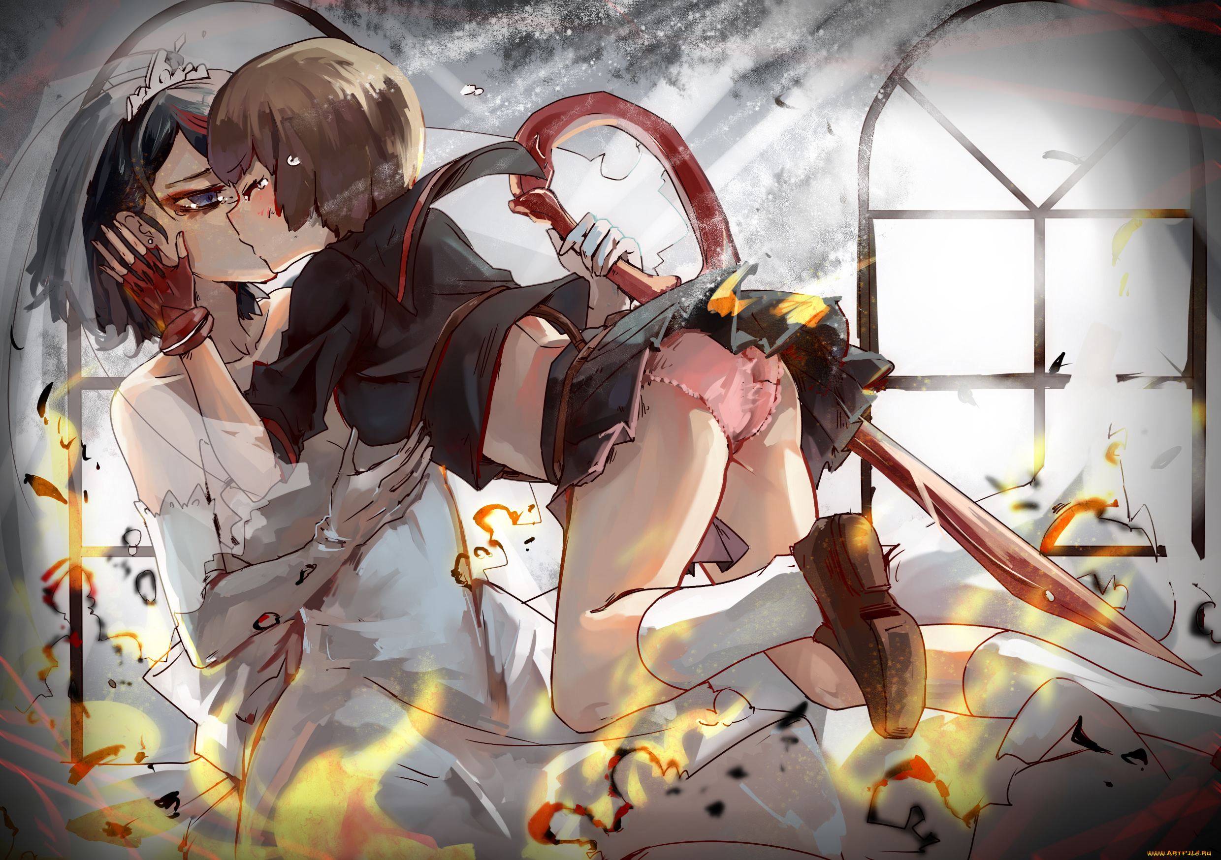 аниме, kill, la, kill, девушки