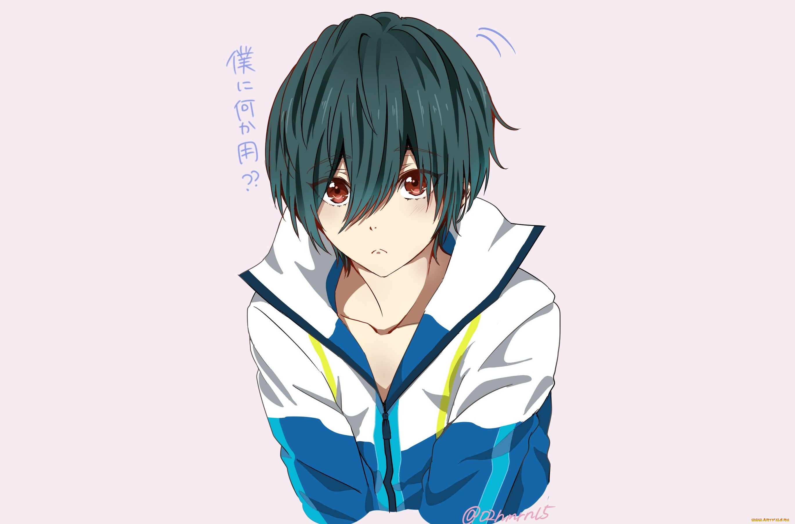 аниме, free, мальчик