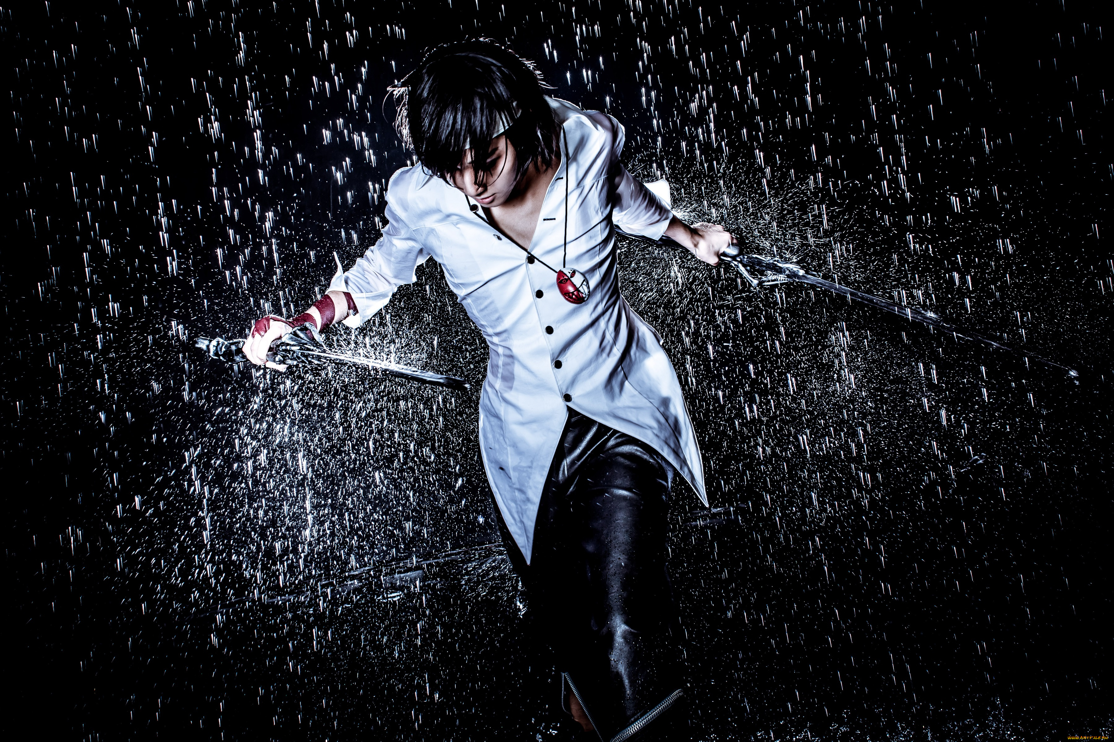 hero, warz, разное, cosplay, , косплей, hero, warz, дождь, парень, оружие