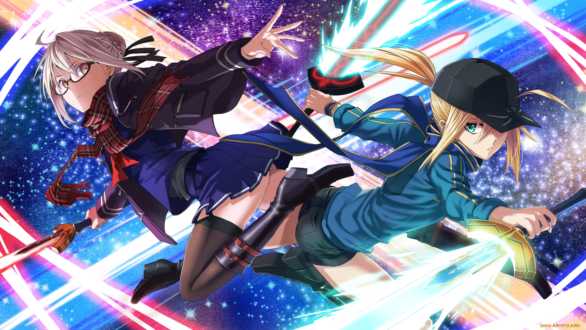 аниме, fate, stay, night, grand, order