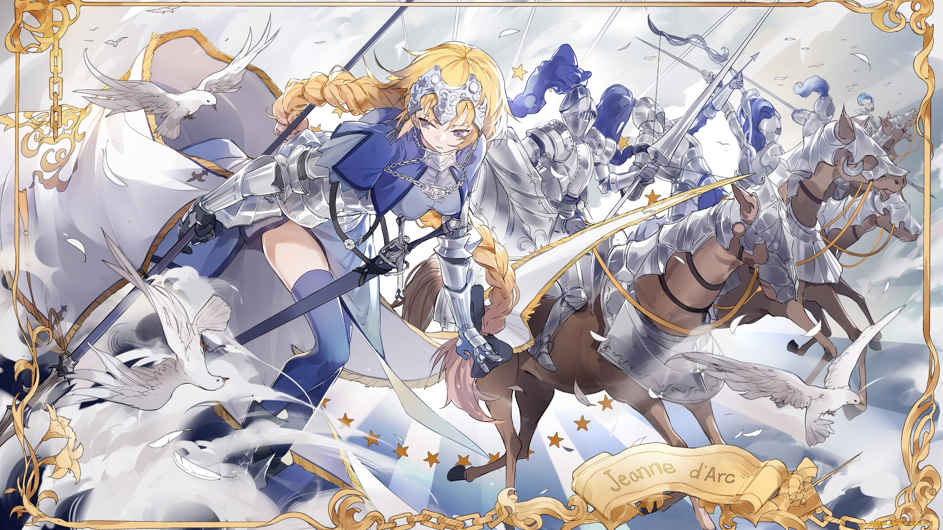 аниме, fate, stay, night, персонаж