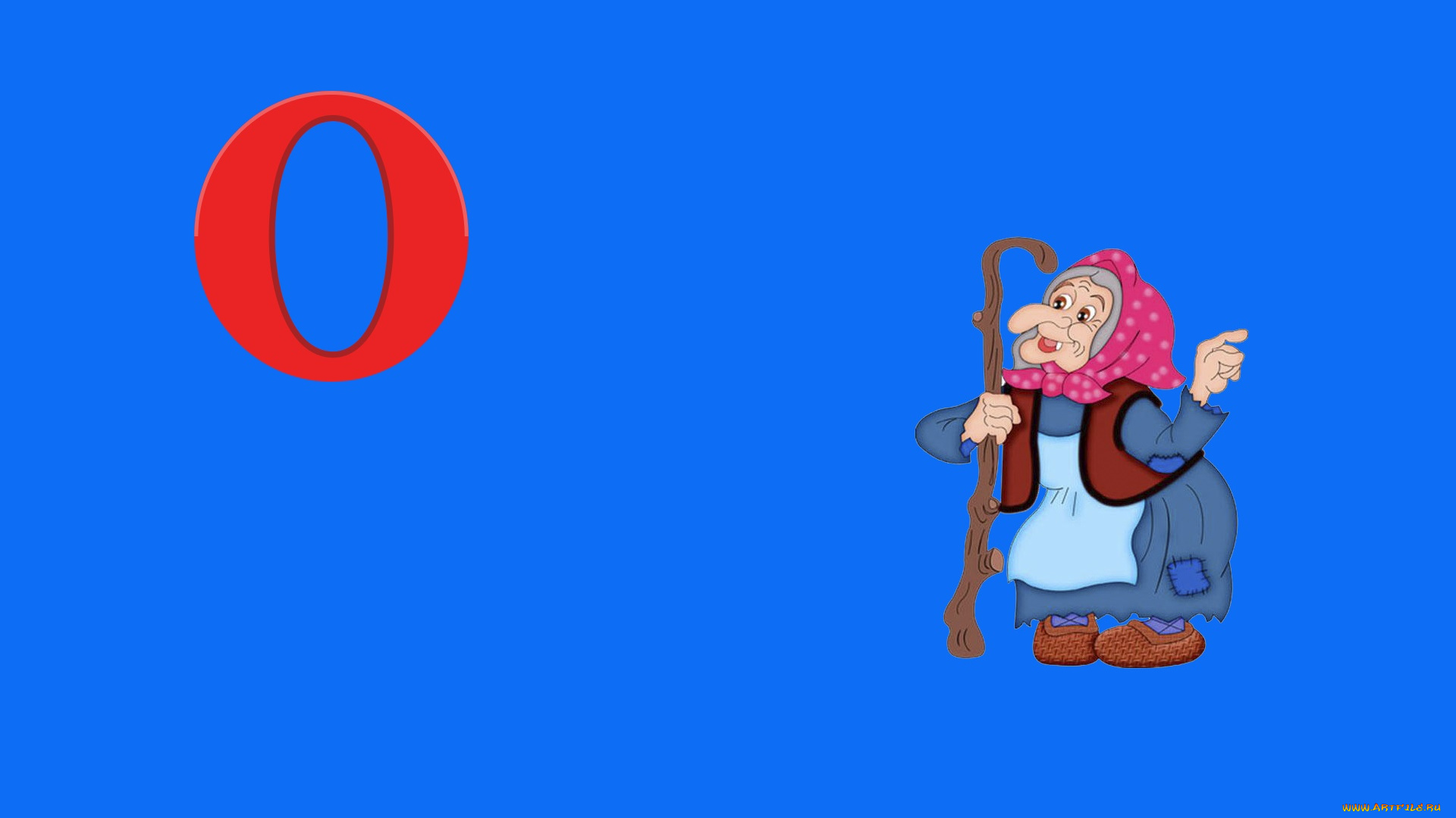 компьютеры, opera, фон, логотип