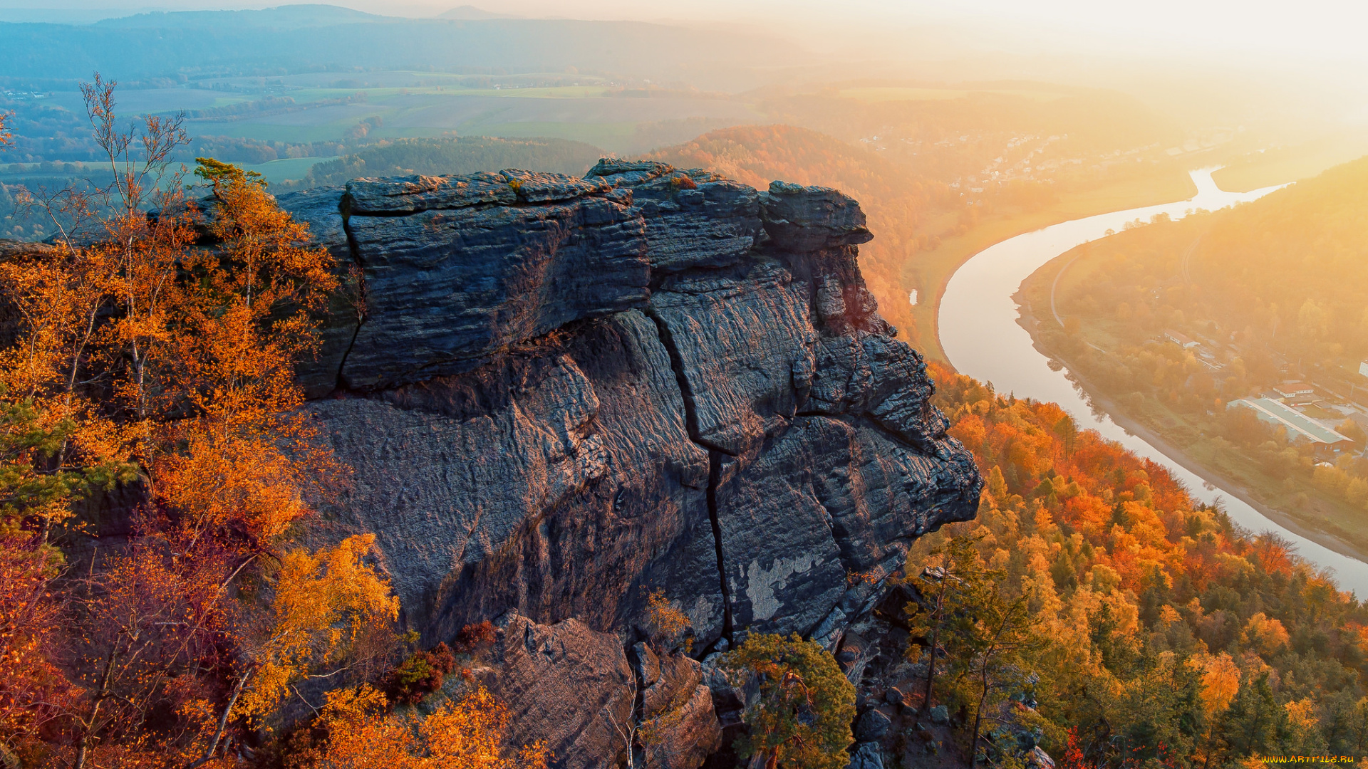 природа, горы, простор