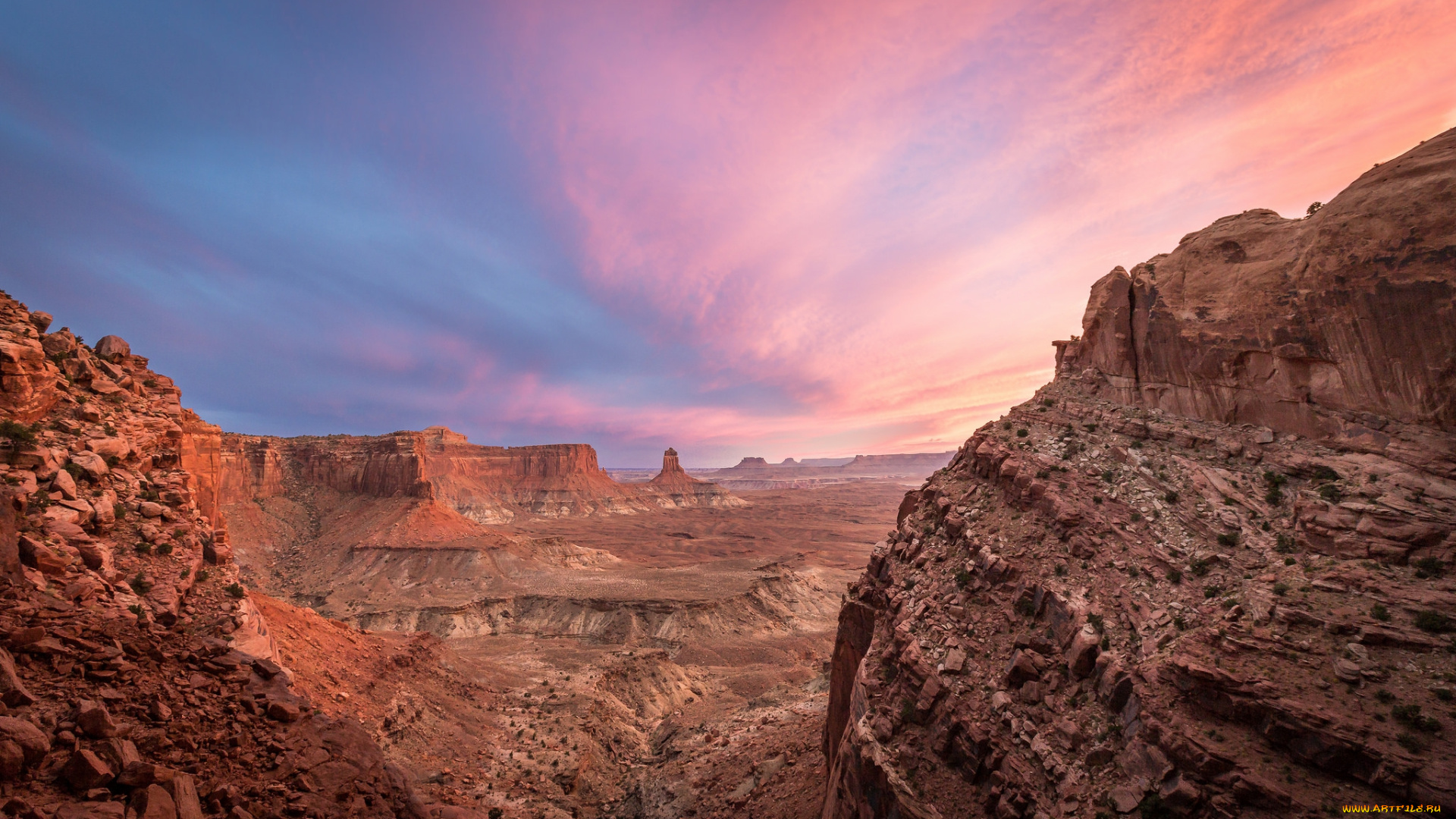 природа, горы, простор