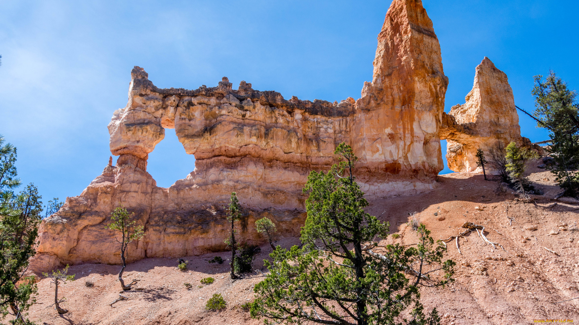 природа, горы, простор