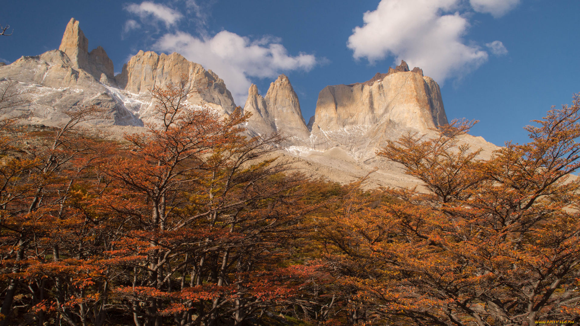 природа, горы, простор