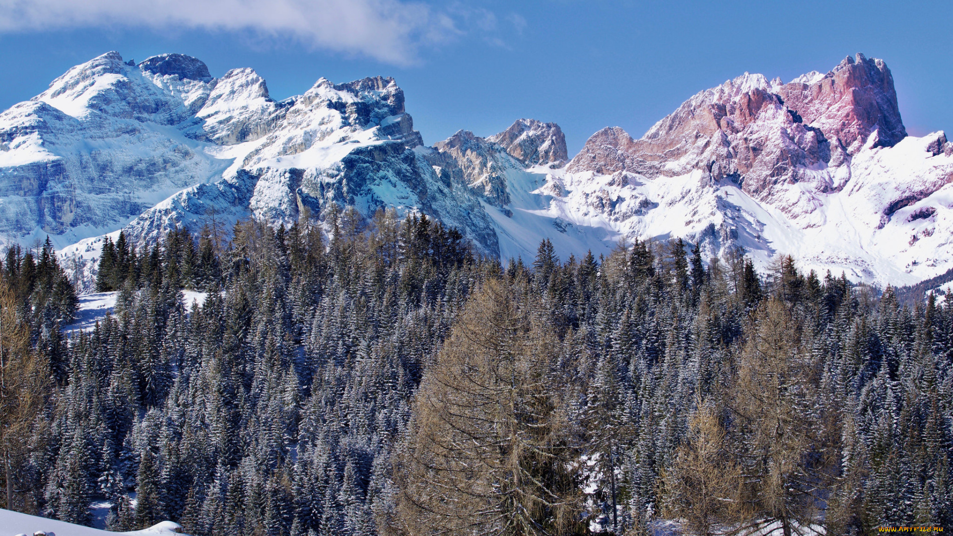 природа, горы, простор