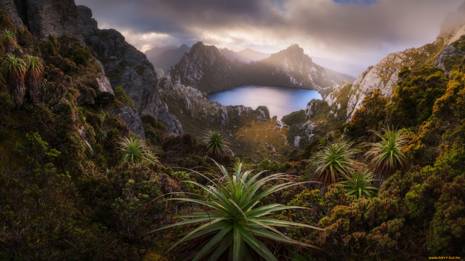 природа, горы, простор