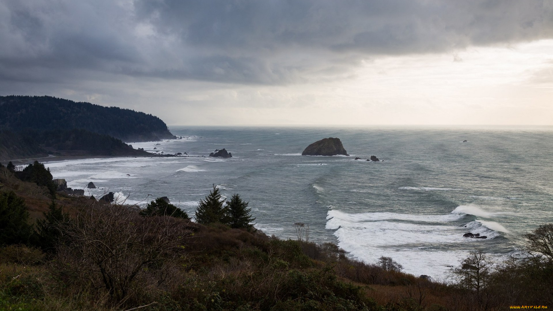 природа, моря, океаны, берег, море