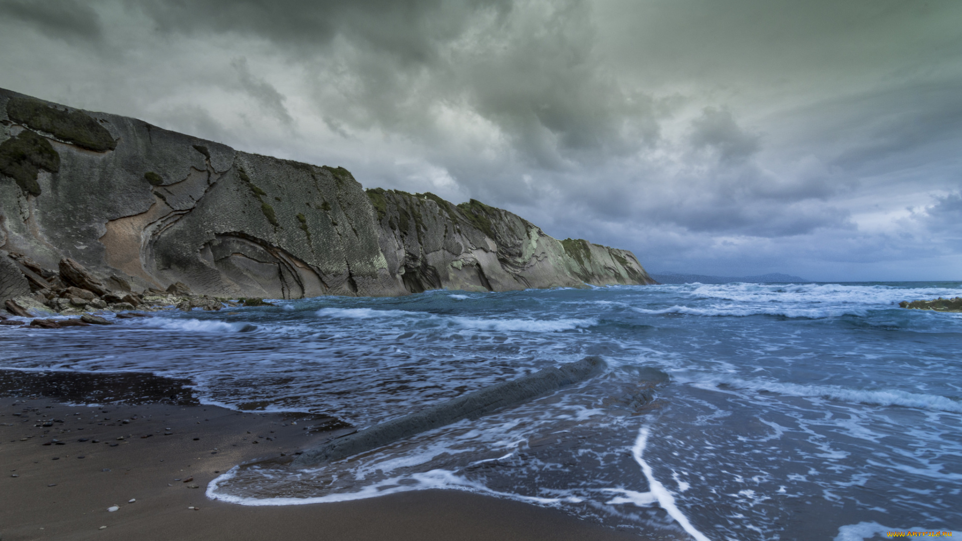 природа, побережье, берег, море