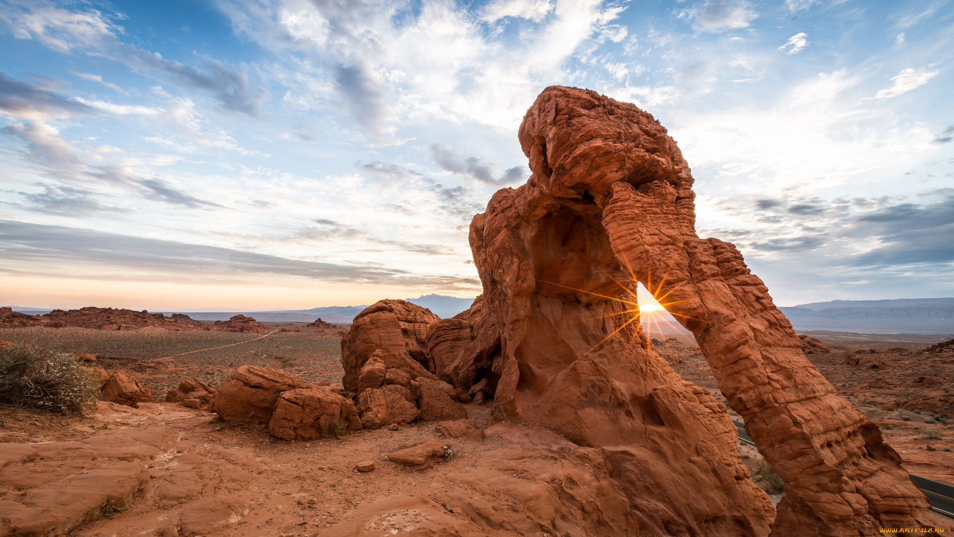 природа, пустыни, простор