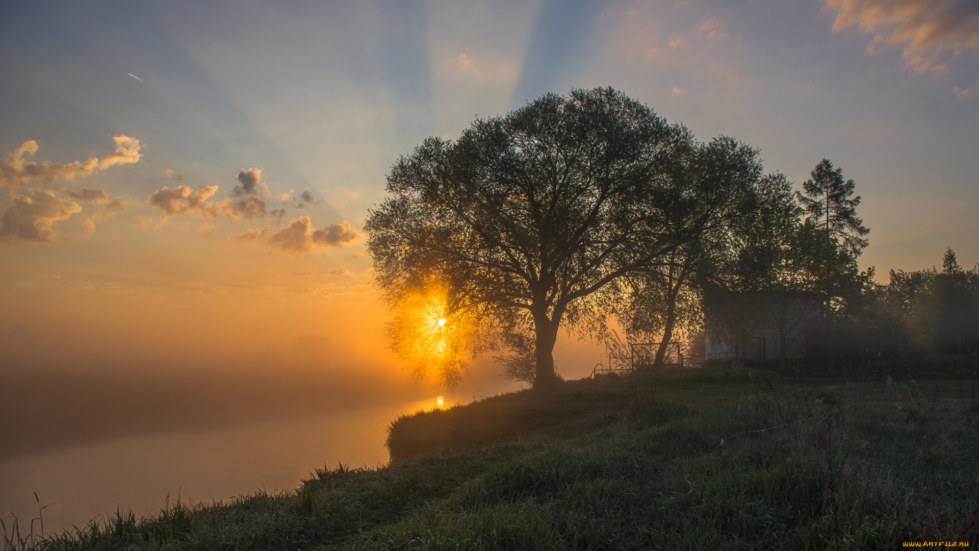 природа, восходы, закаты, рассвет