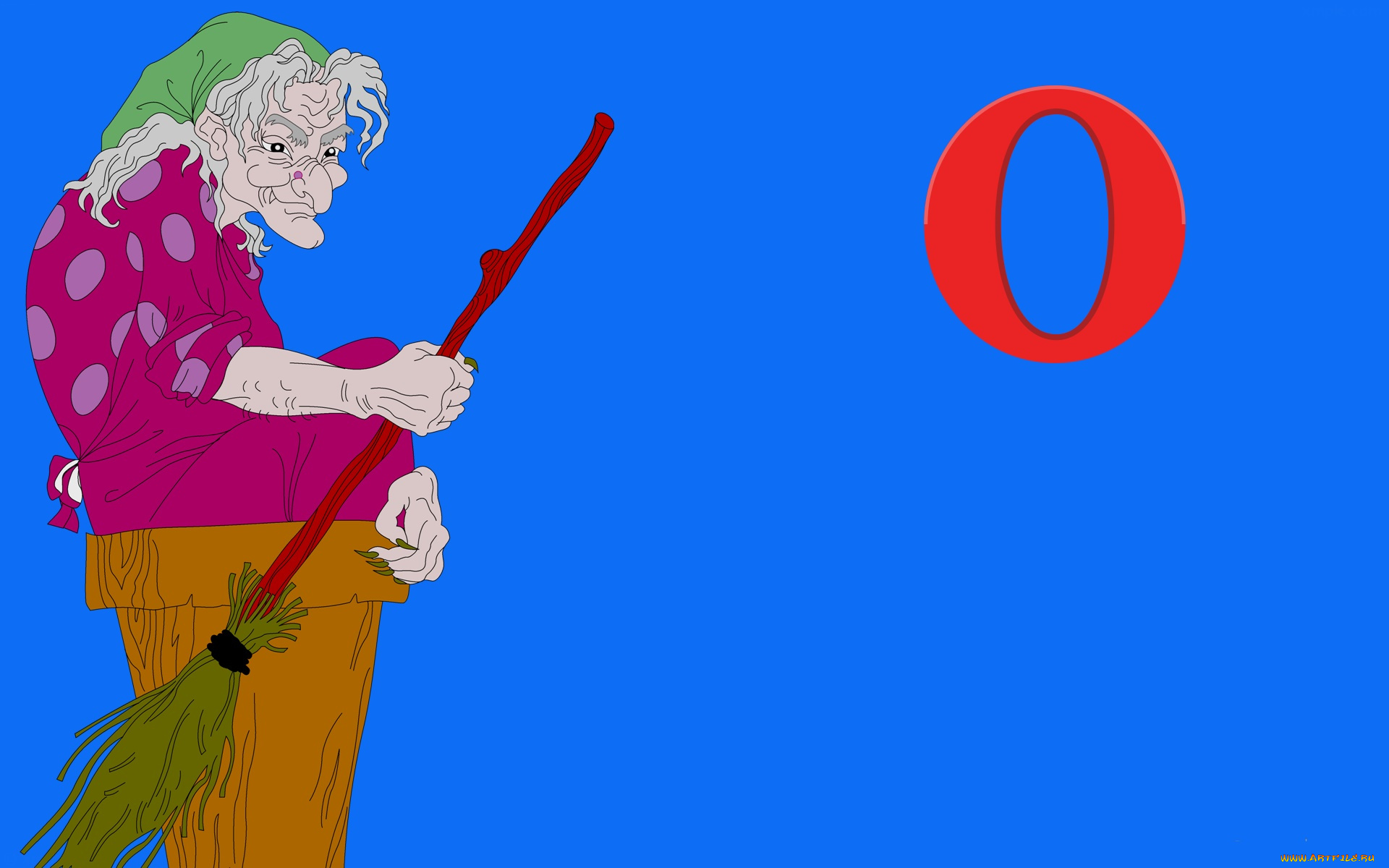 компьютеры, opera, фон, логотип