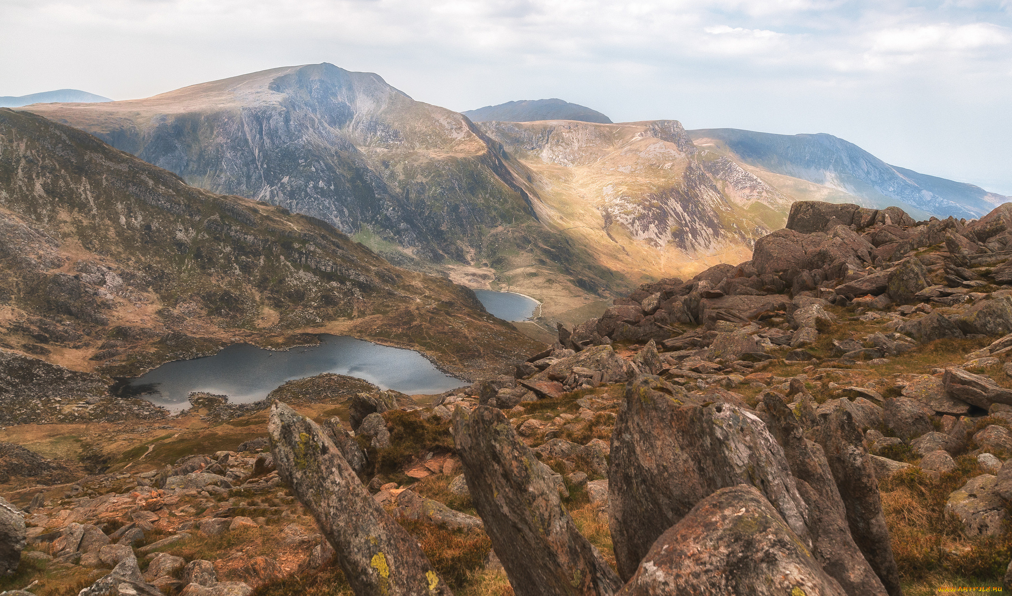 природа, горы, простор