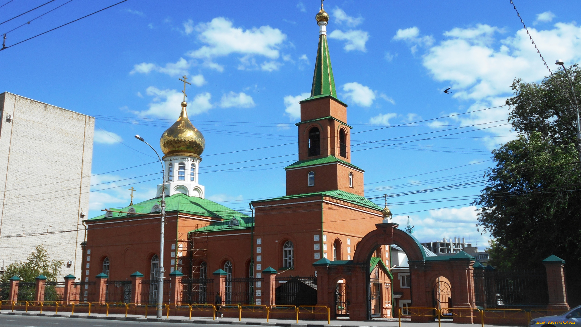 города, -, православные, церкви, , монастыри, город, храм, церковь, здание