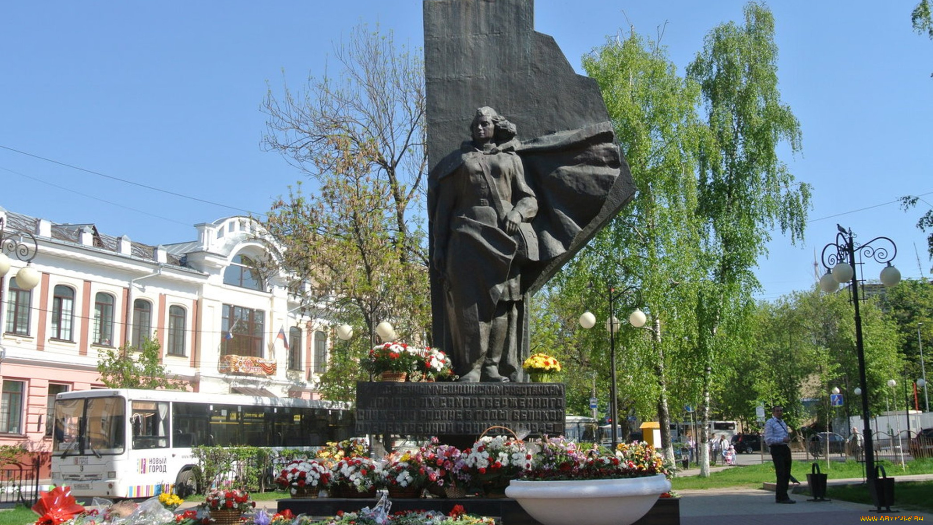 памятник, медицинским, работникам, города, -, памятники, , скульптуры, , арт-объекты, скульптура, памятник, город