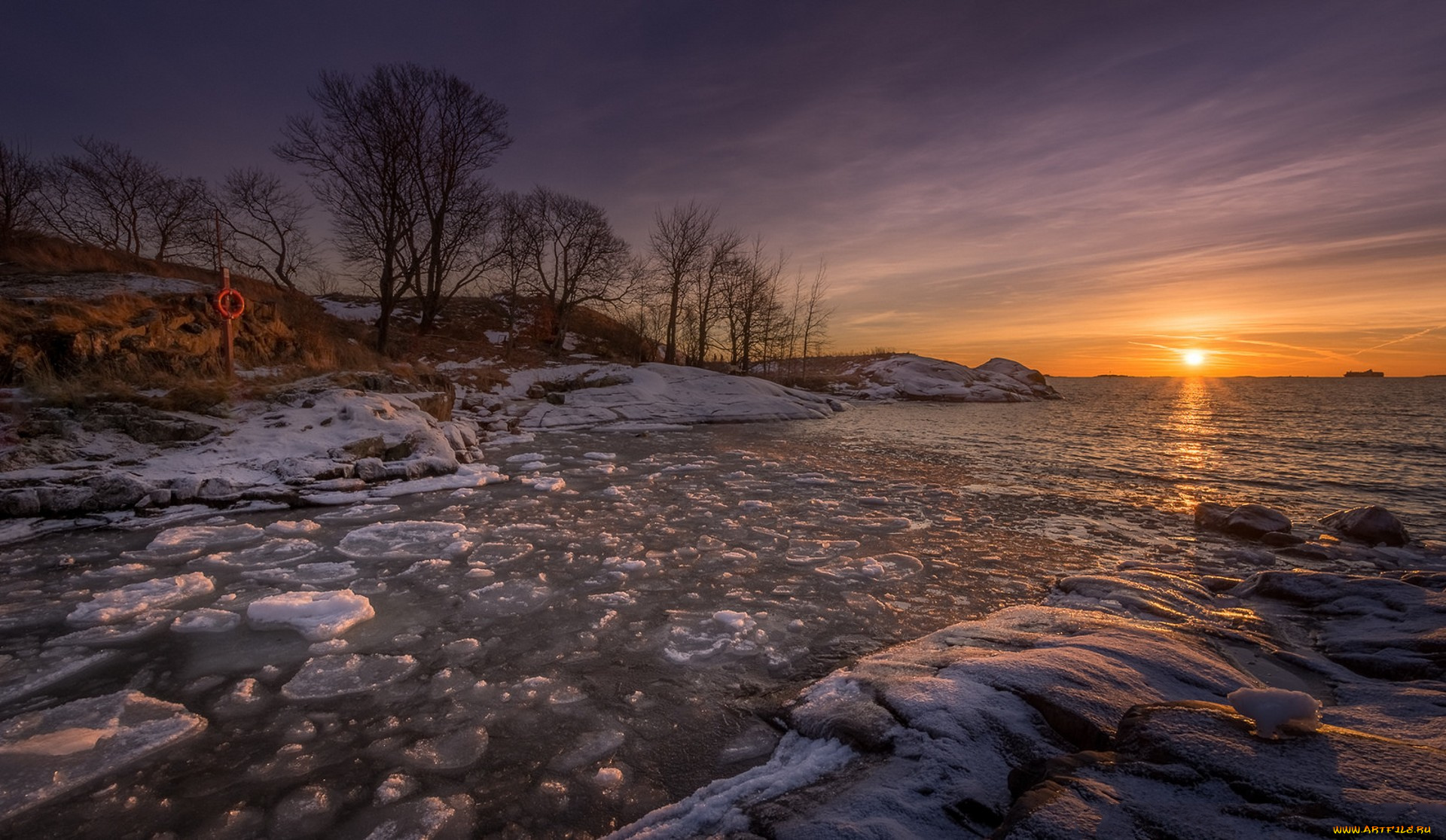 природа, восходы, закаты, простор