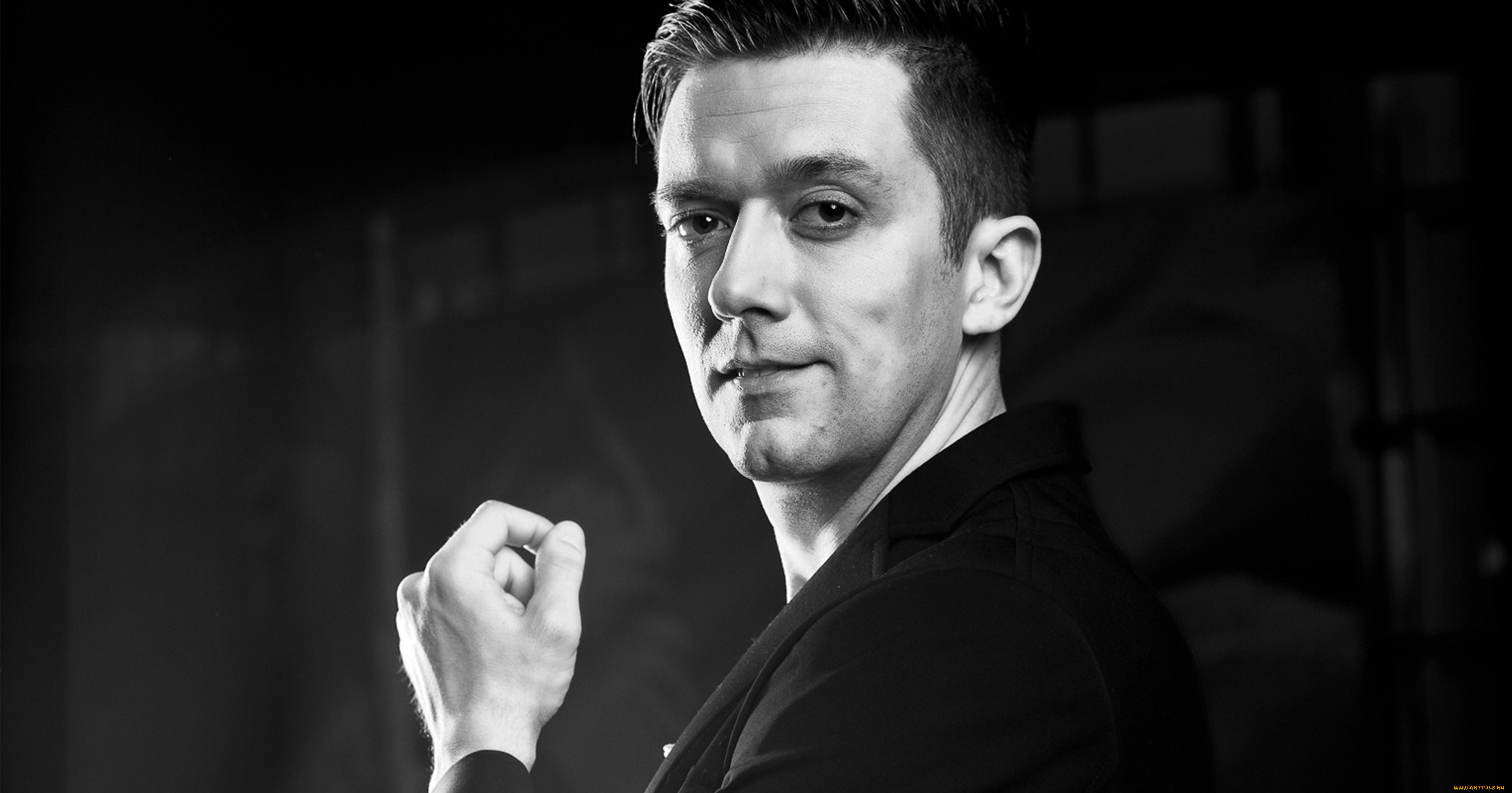 музыка, евровидение, Черногория, montenegro, vanya, radovanovich, мужчина, пиджак, лицо, черно-белая