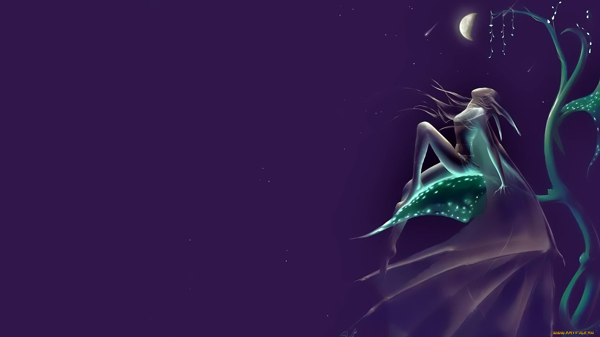 календари, фэнтези, calendar, уши, растение, луна, существо