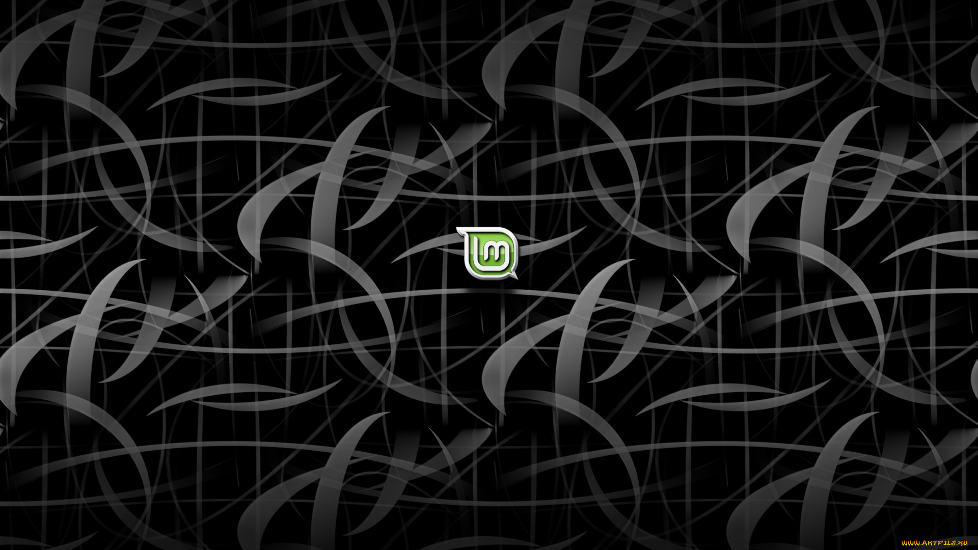 компьютеры, linux, фон, логотип