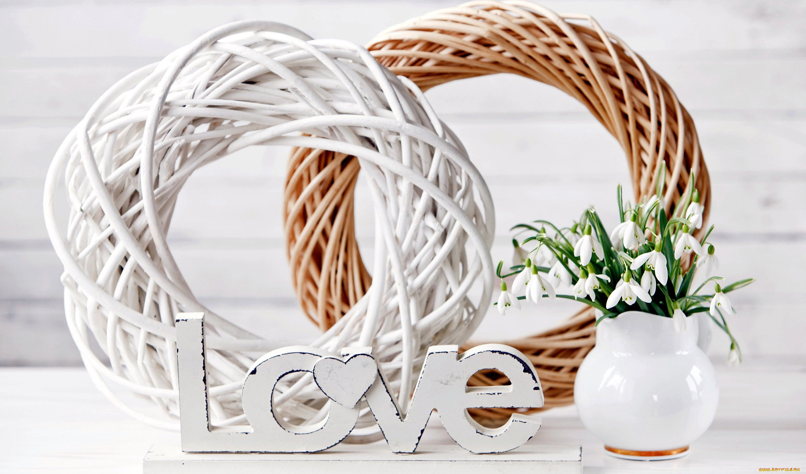 праздничные, день, святого, валентина, , сердечки, , любовь, букетик, надпись