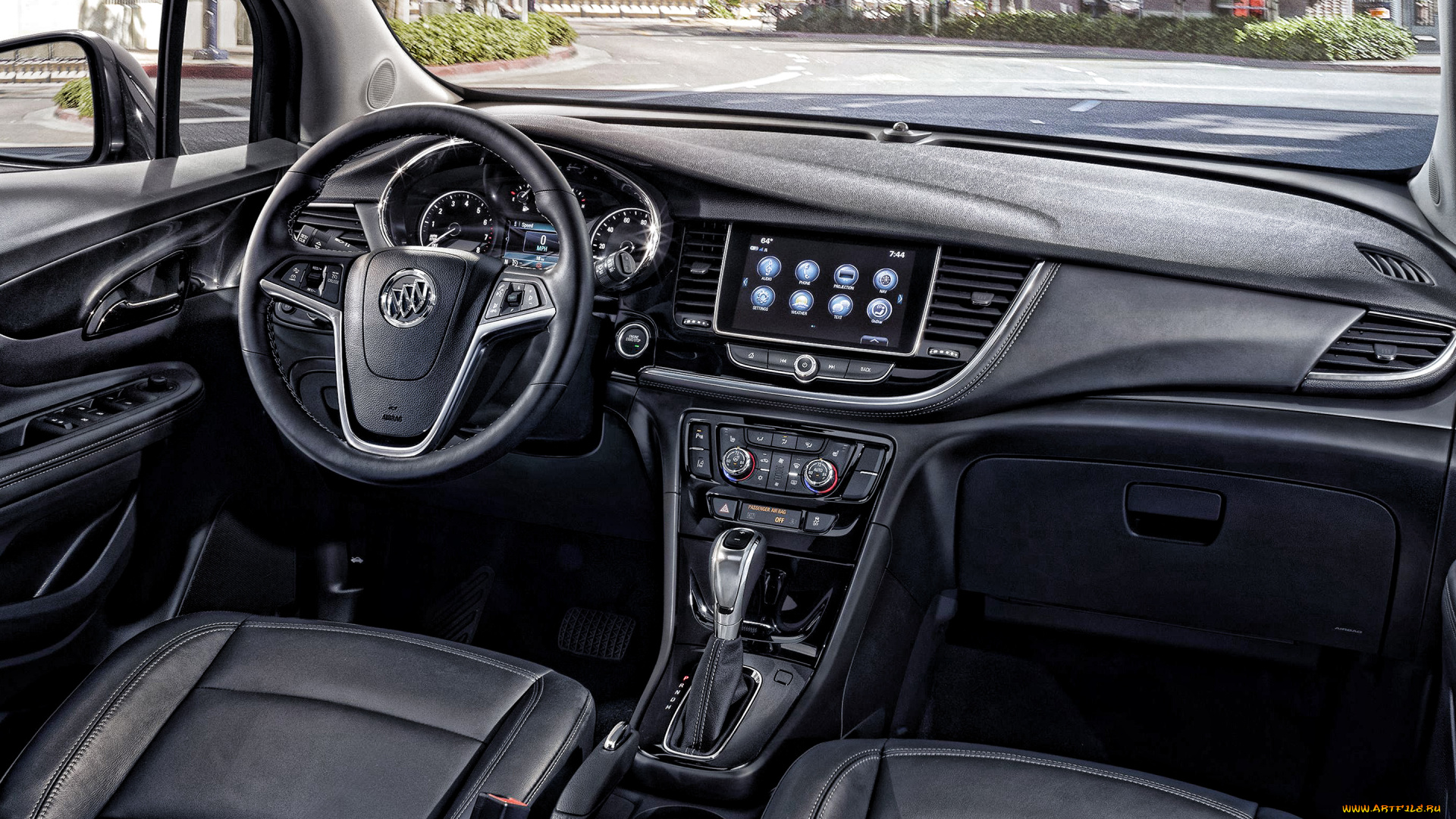 2020, buick, encore, автомобили, спидометры, торпедо, buick, encore, вид, внутри, интерьер, передняя, панель, 2020, американские