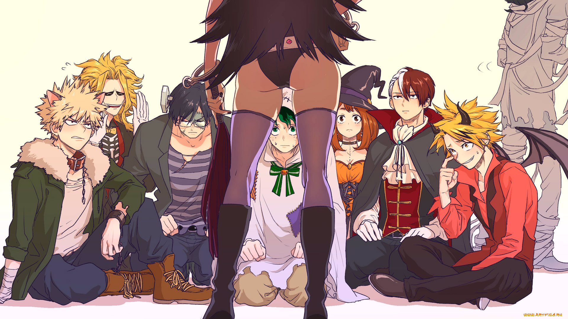 аниме, boku, no, hero, academia, моя, геройская, академия