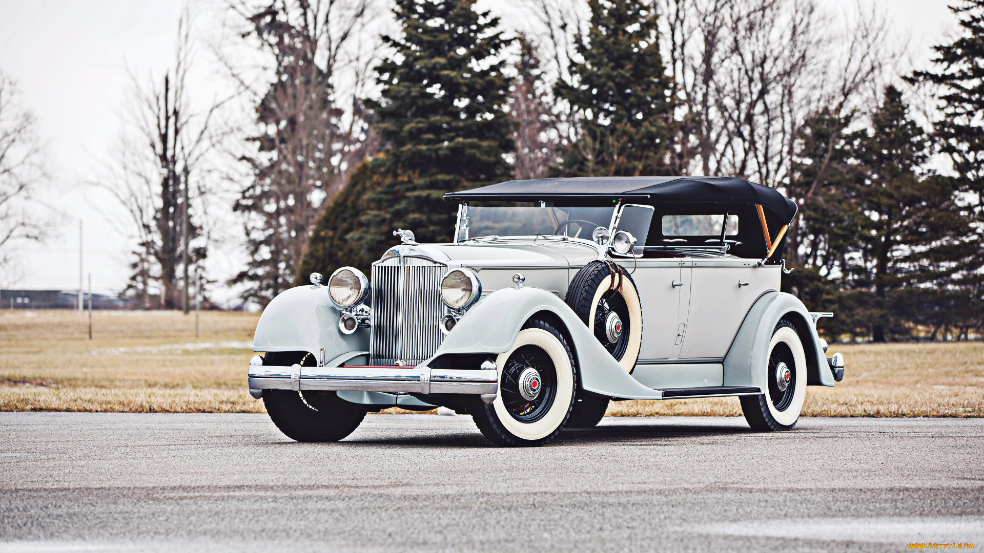 packard, eight, dual, cowl, sport, phaeton, 1934, автомобили, packard, ретро, машины, 1934, года, фаэтон, белый