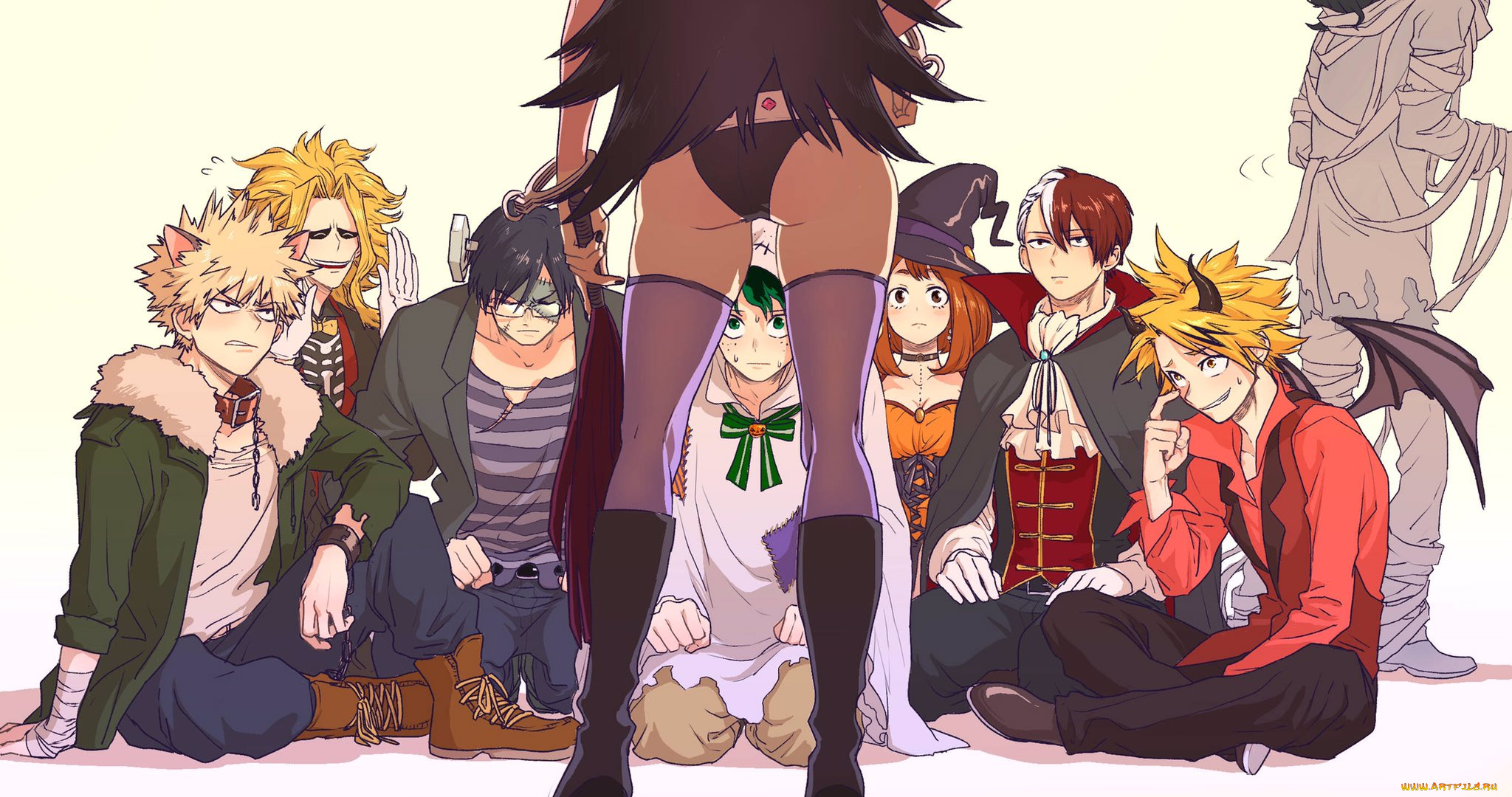 аниме, boku, no, hero, academia, моя, геройская, академия