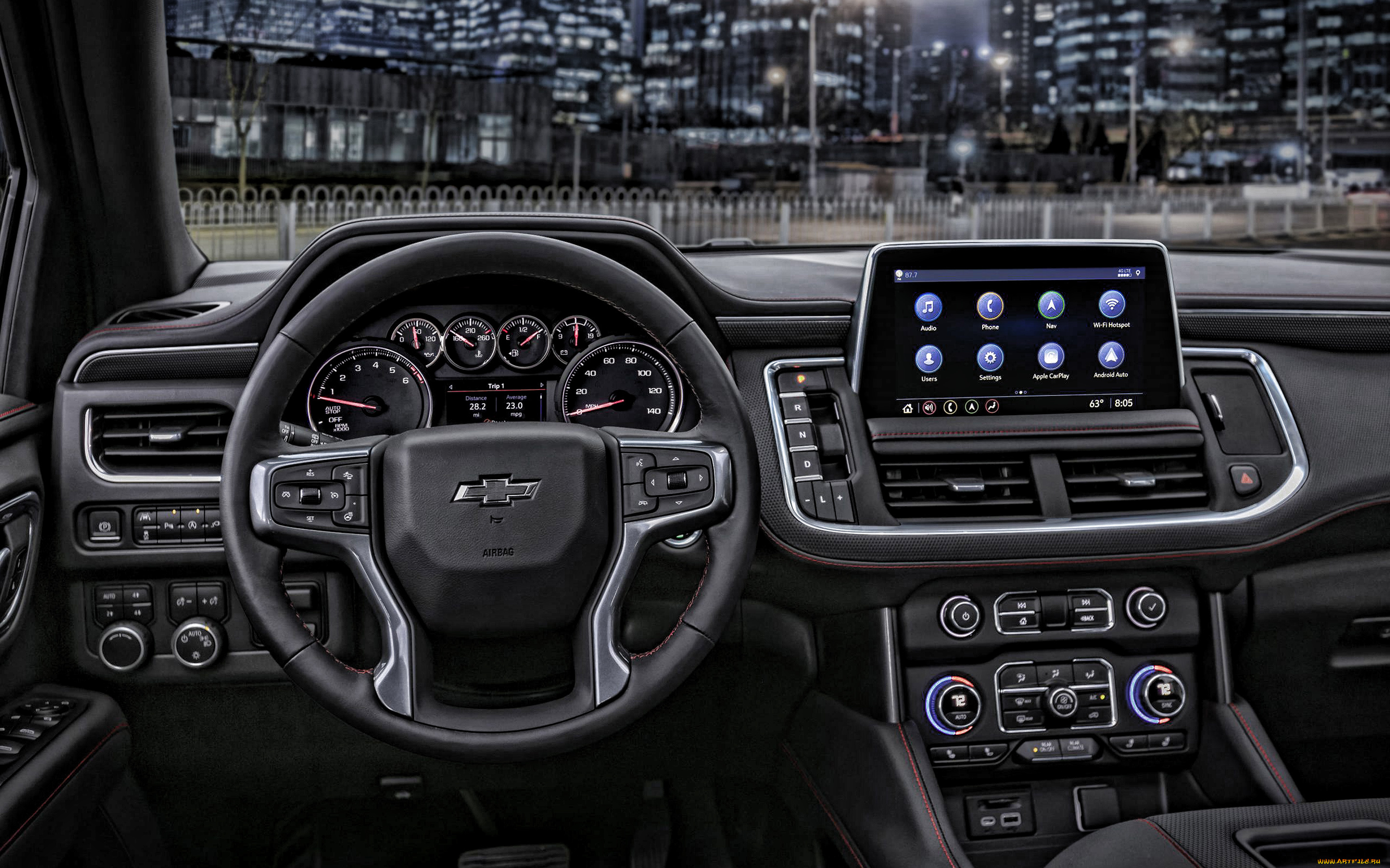 2021, chevrolet, tahoe, автомобили, спидометры, торпедо, 2021, chevrolet, tahoe, вид, внутри, интерьер, новый, американские