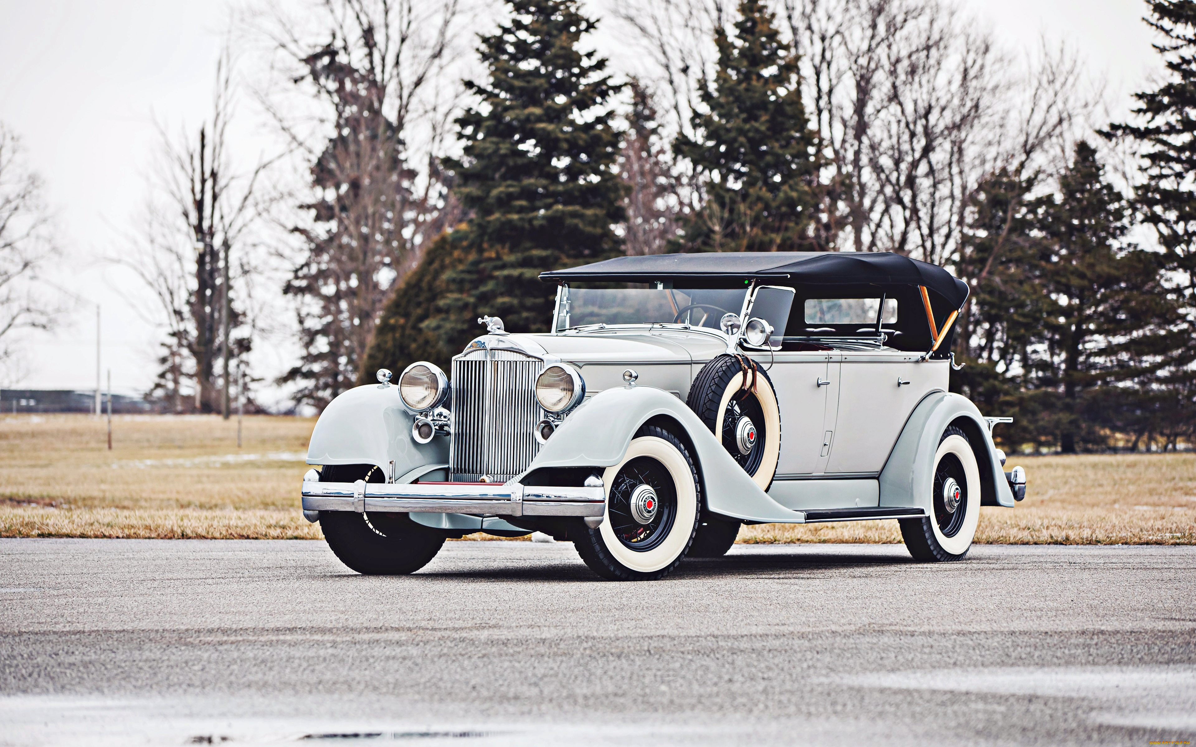 packard, eight, dual, cowl, sport, phaeton, 1934, автомобили, packard, ретро, машины, 1934, года, фаэтон, белый