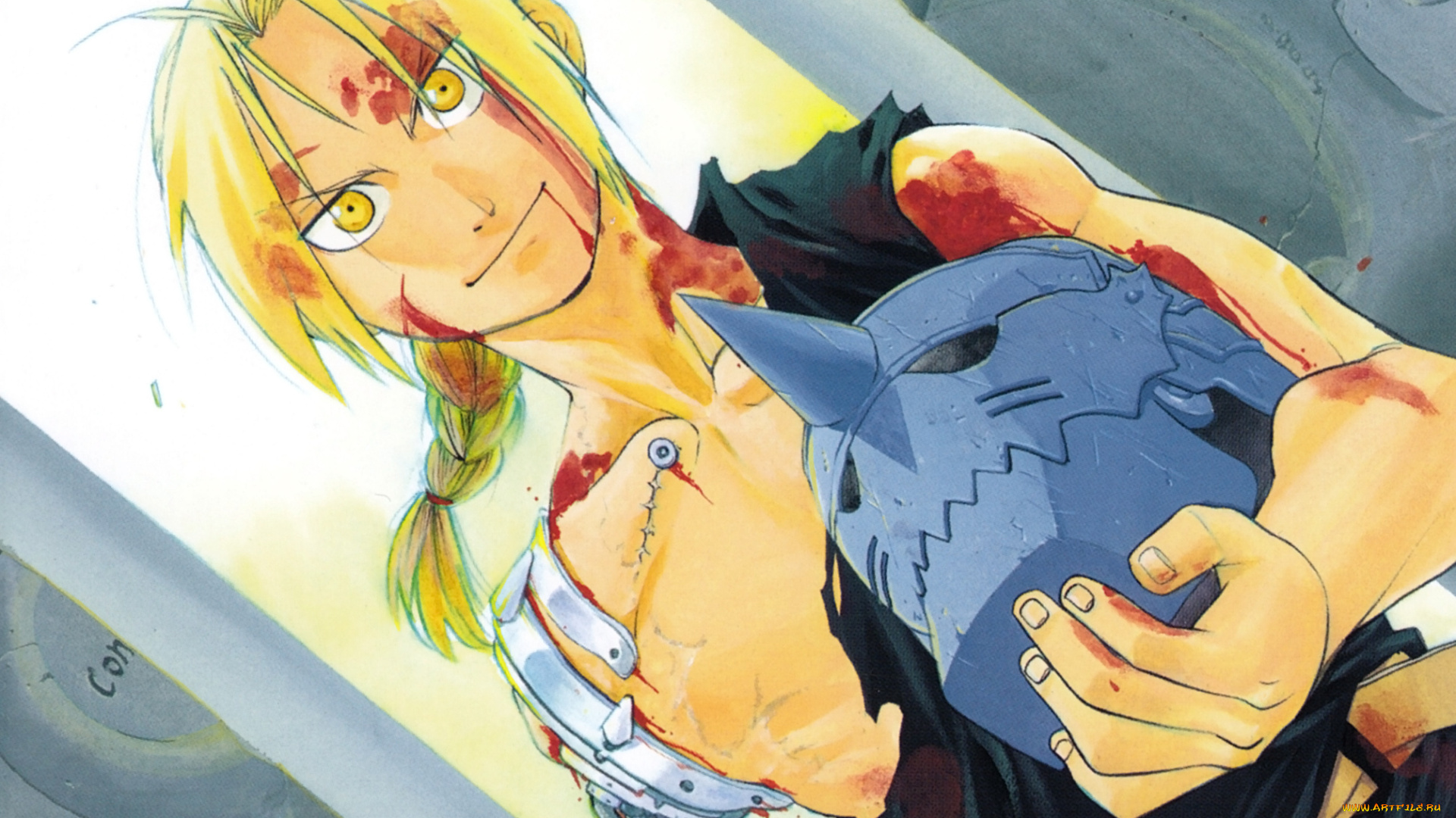 аниме, fullmetal, alchemist, стальной, алхимик