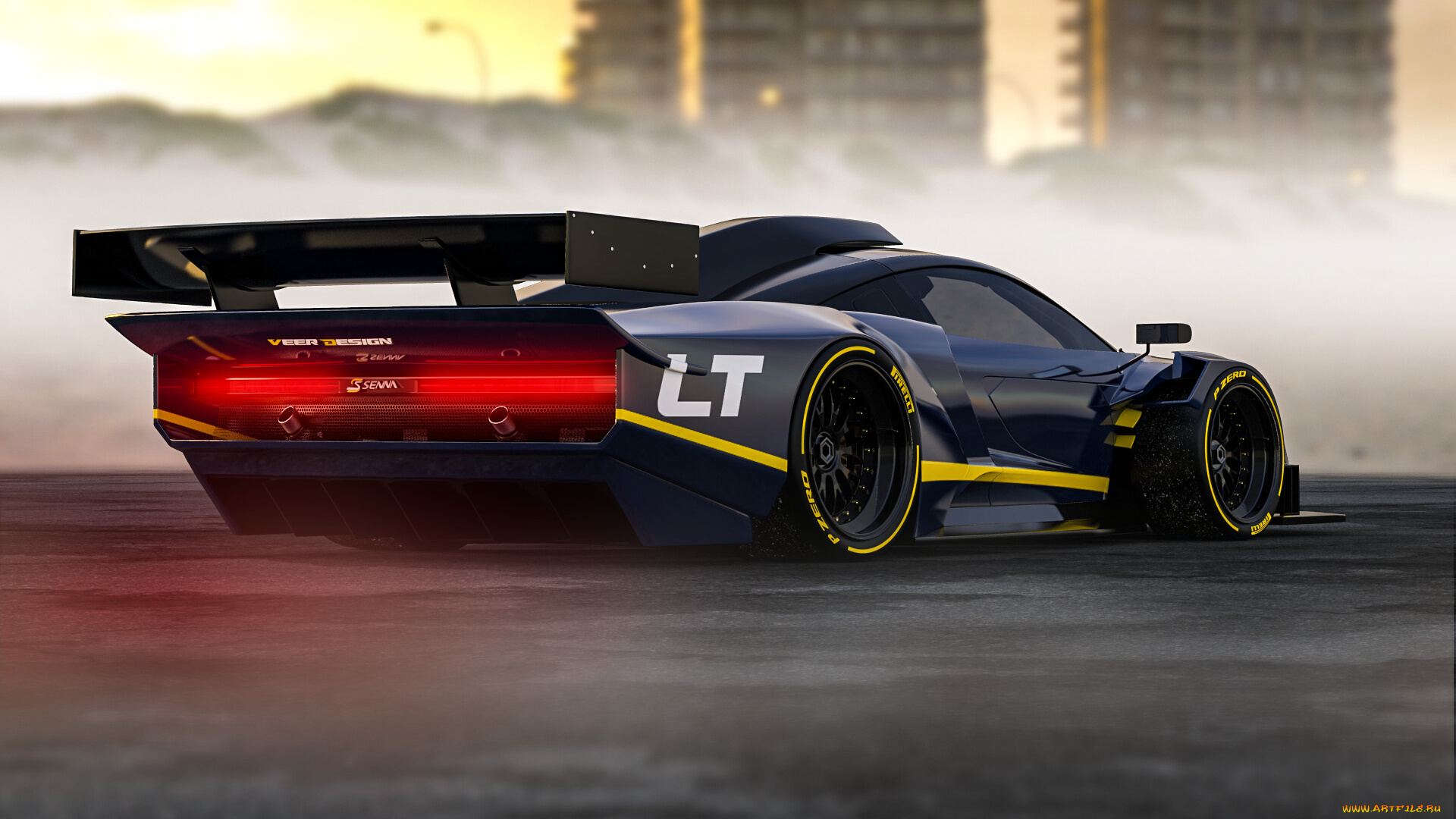 mclaren, senna, longtail, автомобили, 3д, mclaren, senna, longtail