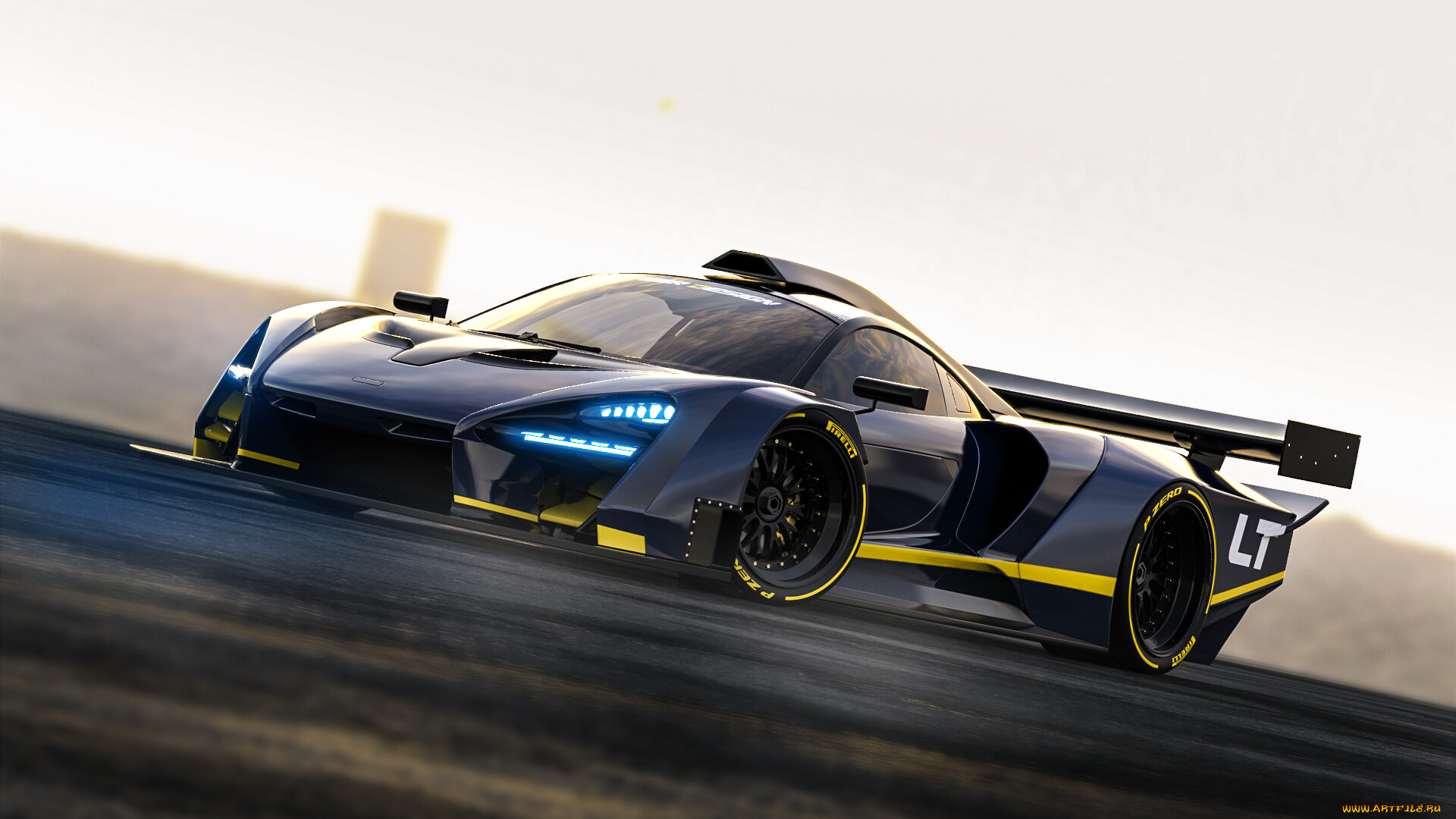 mclaren, senna, longtail, автомобили, 3д, mclaren, senna, longtail