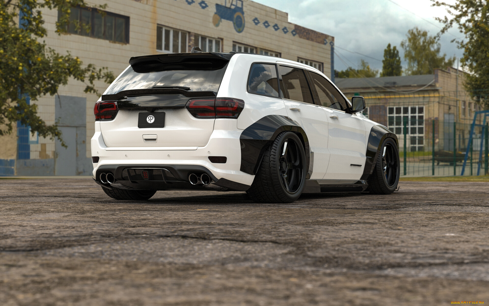 jeep, track, hawk, american, daddy, автомобили, 3д, jeep, track, hawk, american, daddy