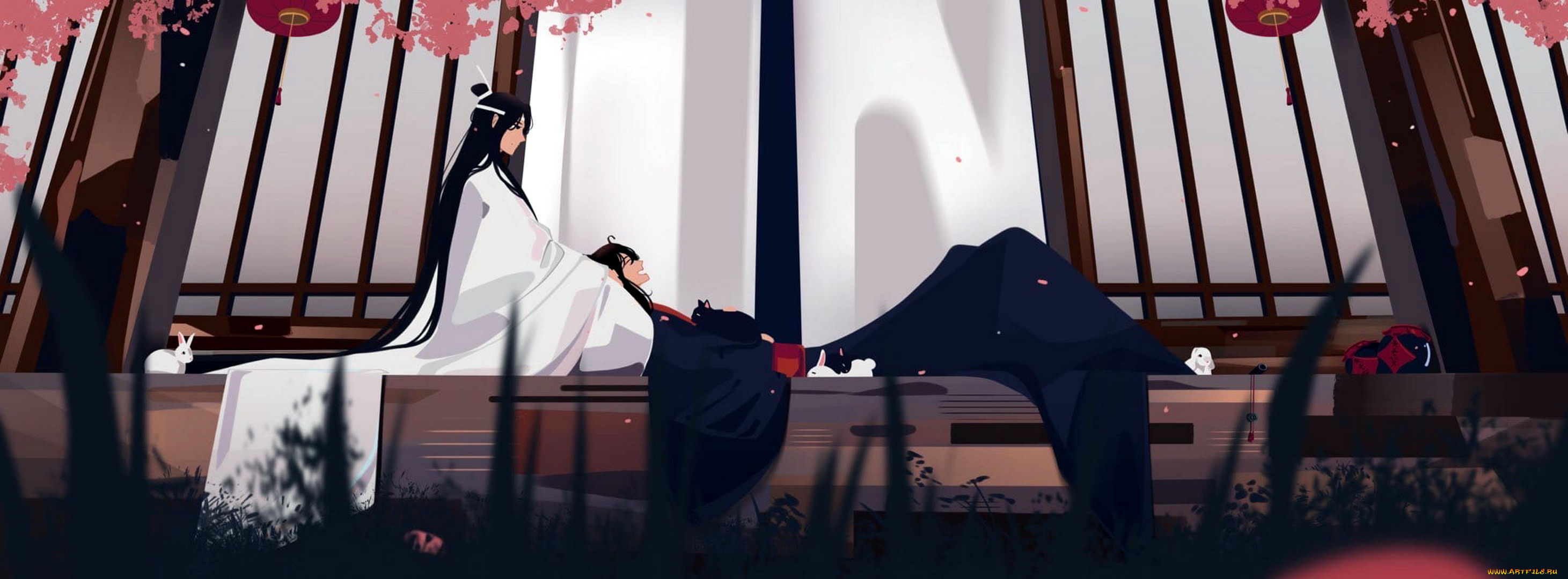 аниме, mo, dao, zu, shi, вэй, усянь, лань, ванцзи