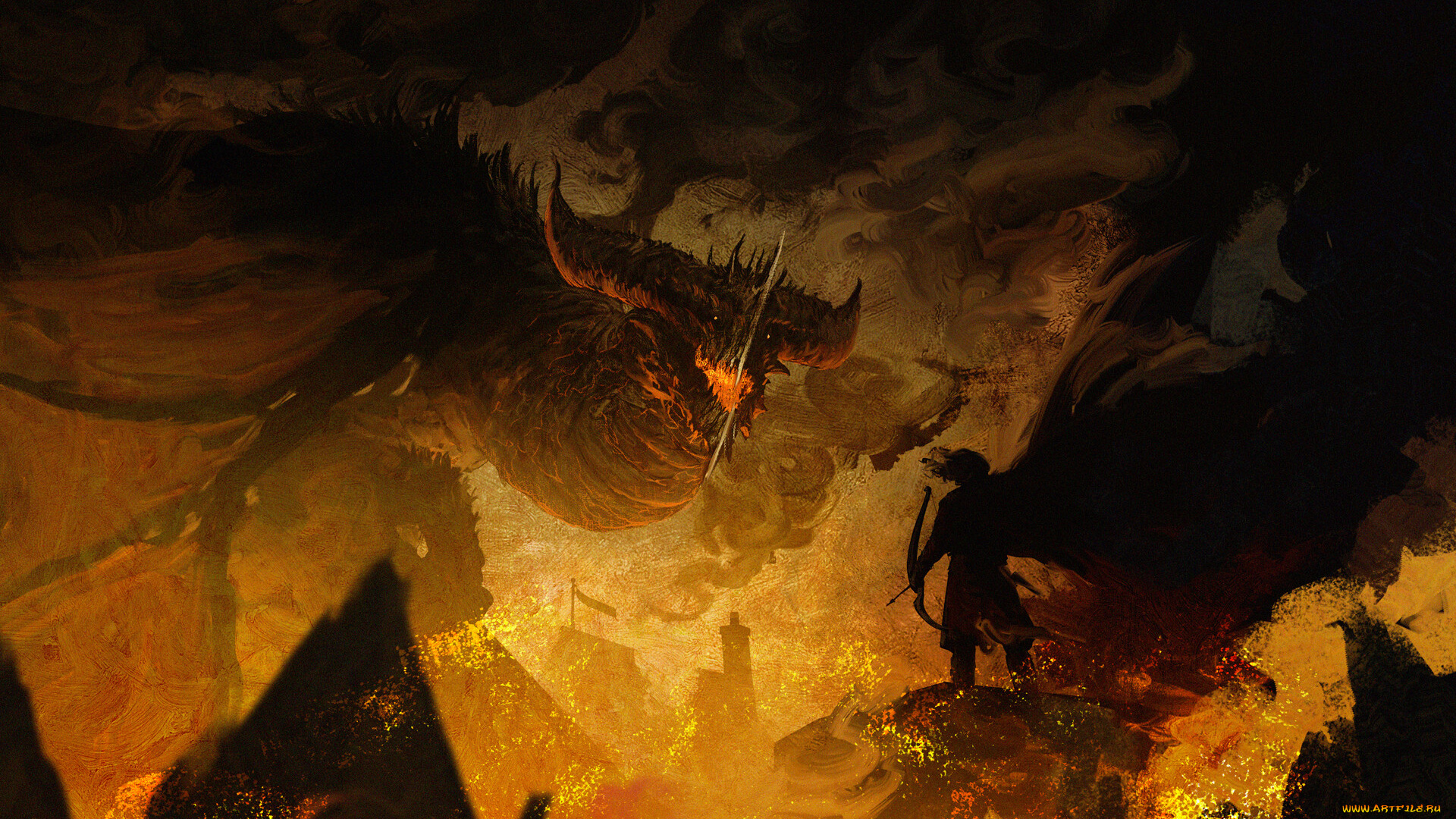 фэнтези, драконы, дракон