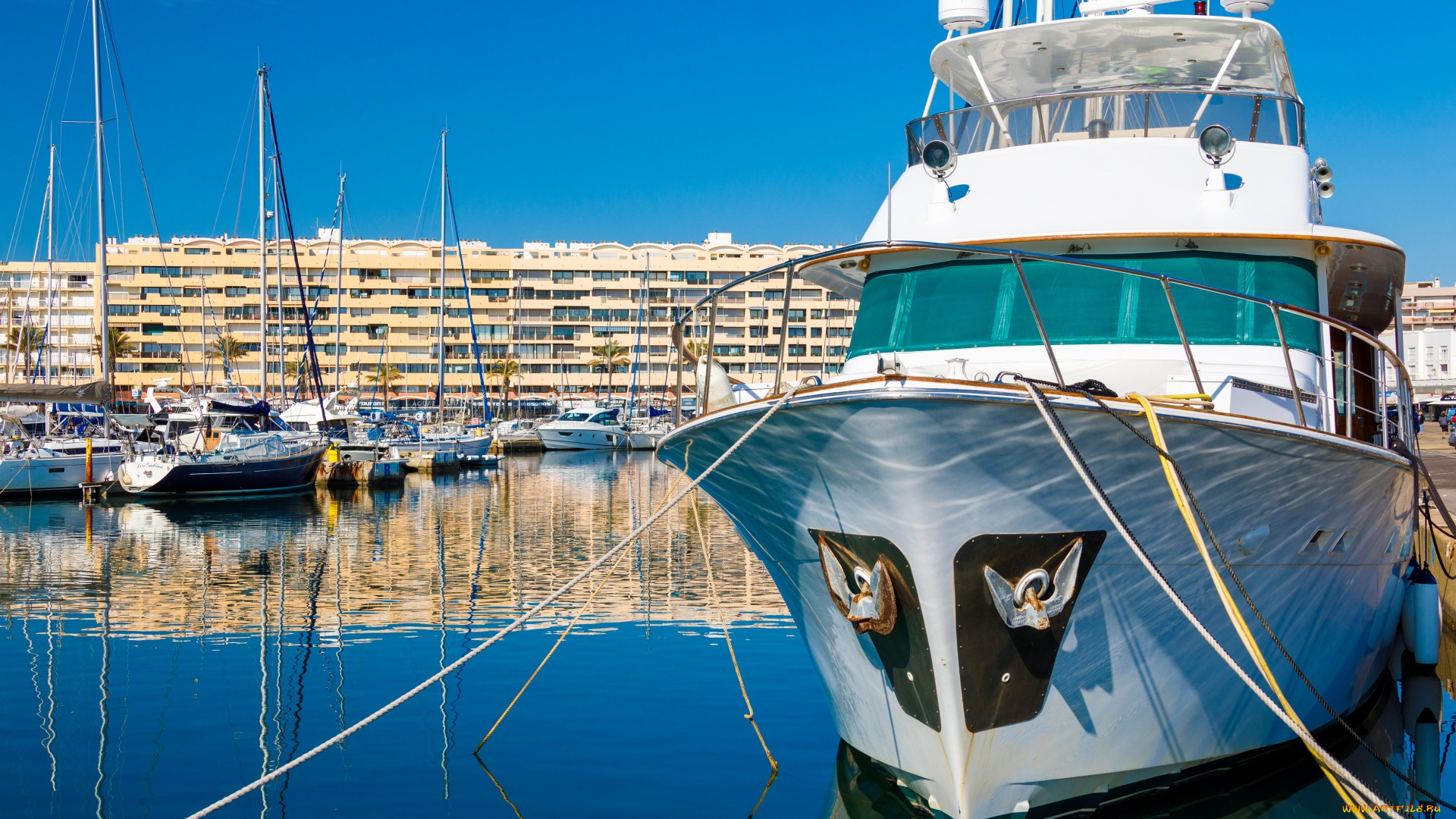 корабли, яхты, яхта