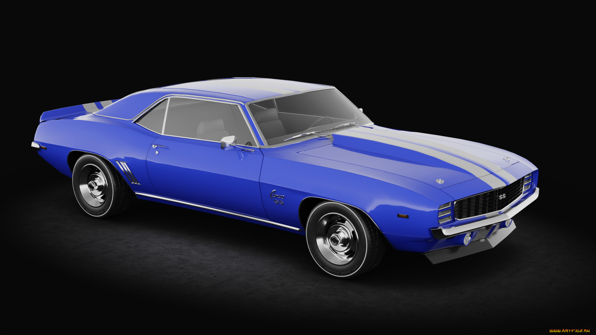 автомобили, 3д, camaro