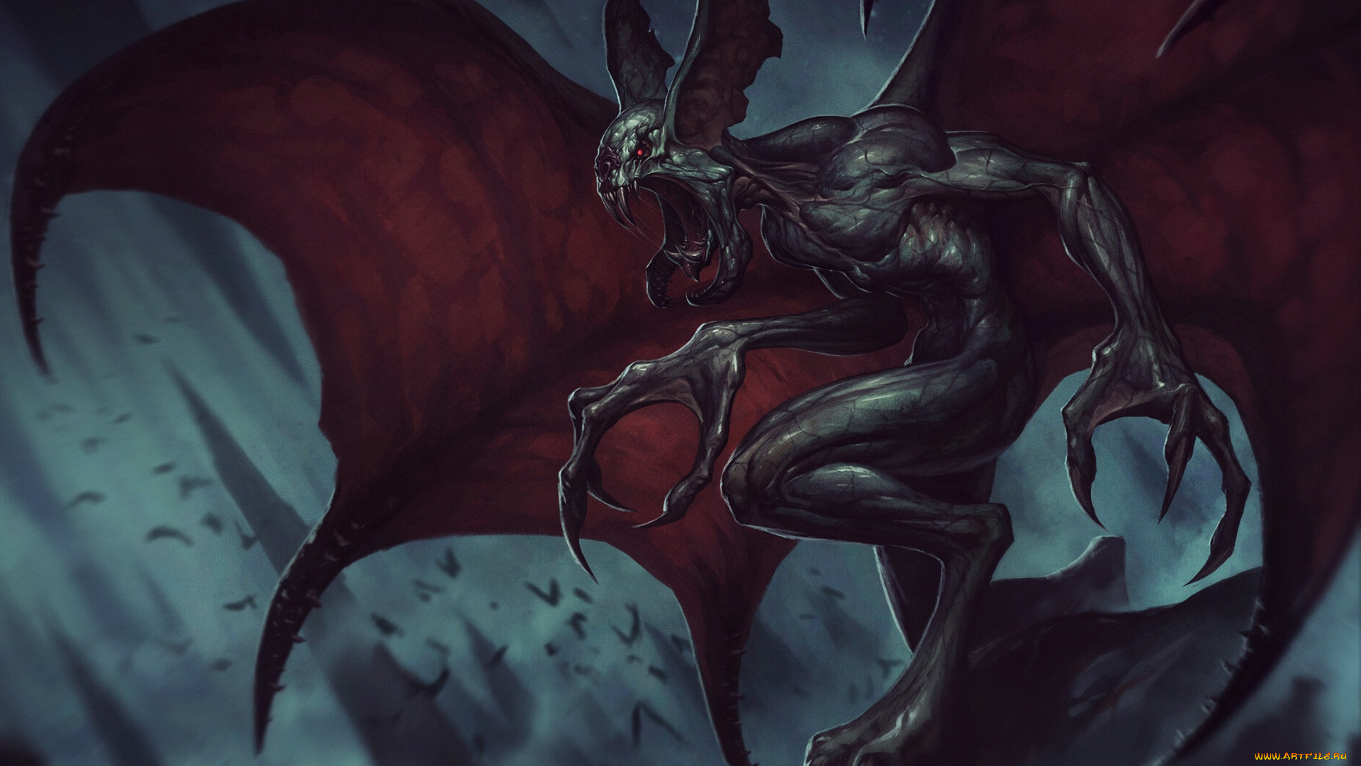 фэнтези, демоны, монстр