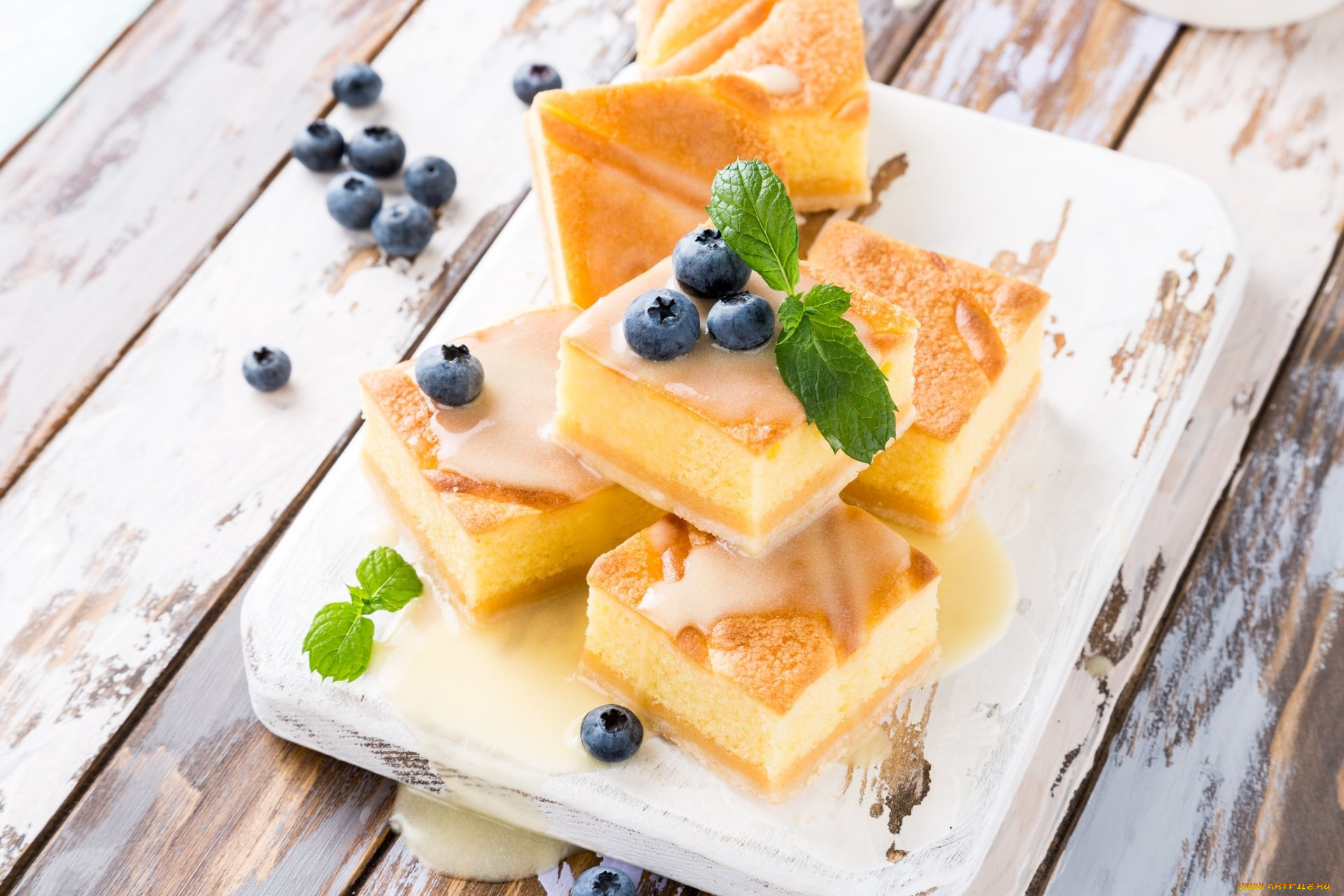 еда, пирожные, , кексы, , печенье, черника, мята