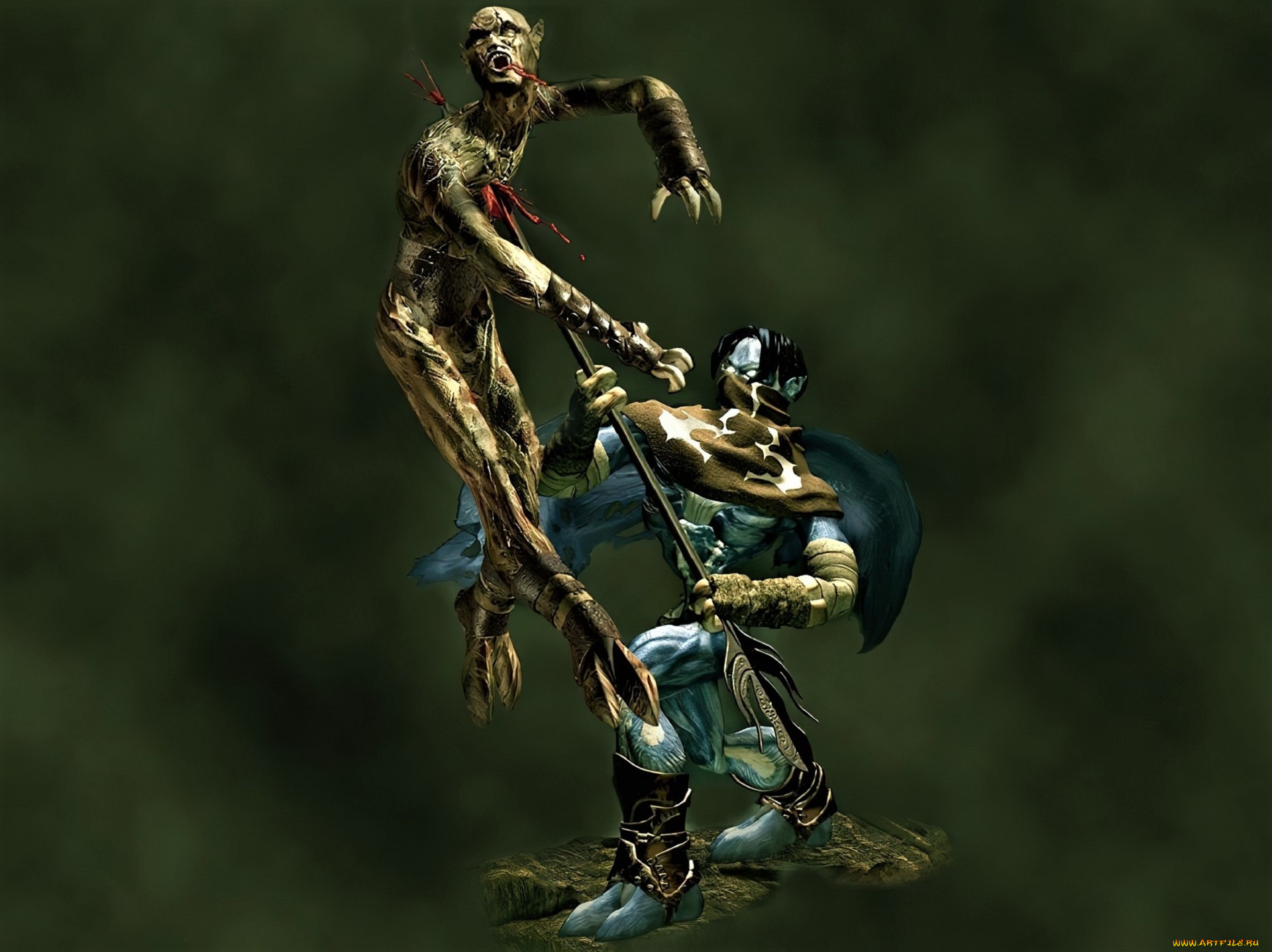 видео, игры, legacy, of, kain, , defiance, поединок