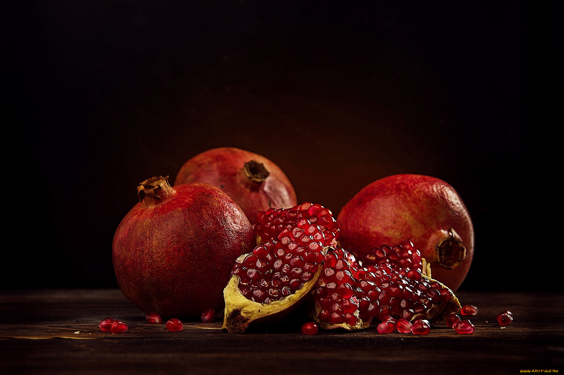 еда, гранат